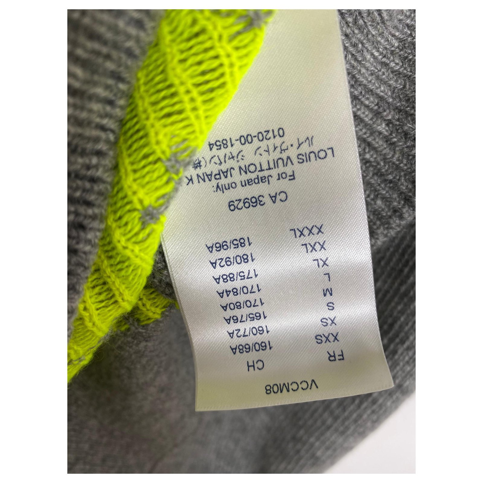 Louis Vuitton grey sweatpants in super soft knit Cashmere ref.469365 - Joli  Closet