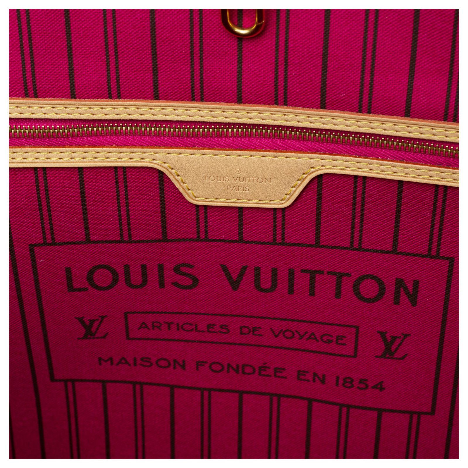 Louis Vuitton Neverfull MM Monogram New with Customized Pouch My Daily  Mood by the artist PatBo Brown Leather Cloth ref.158378 - Joli Closet