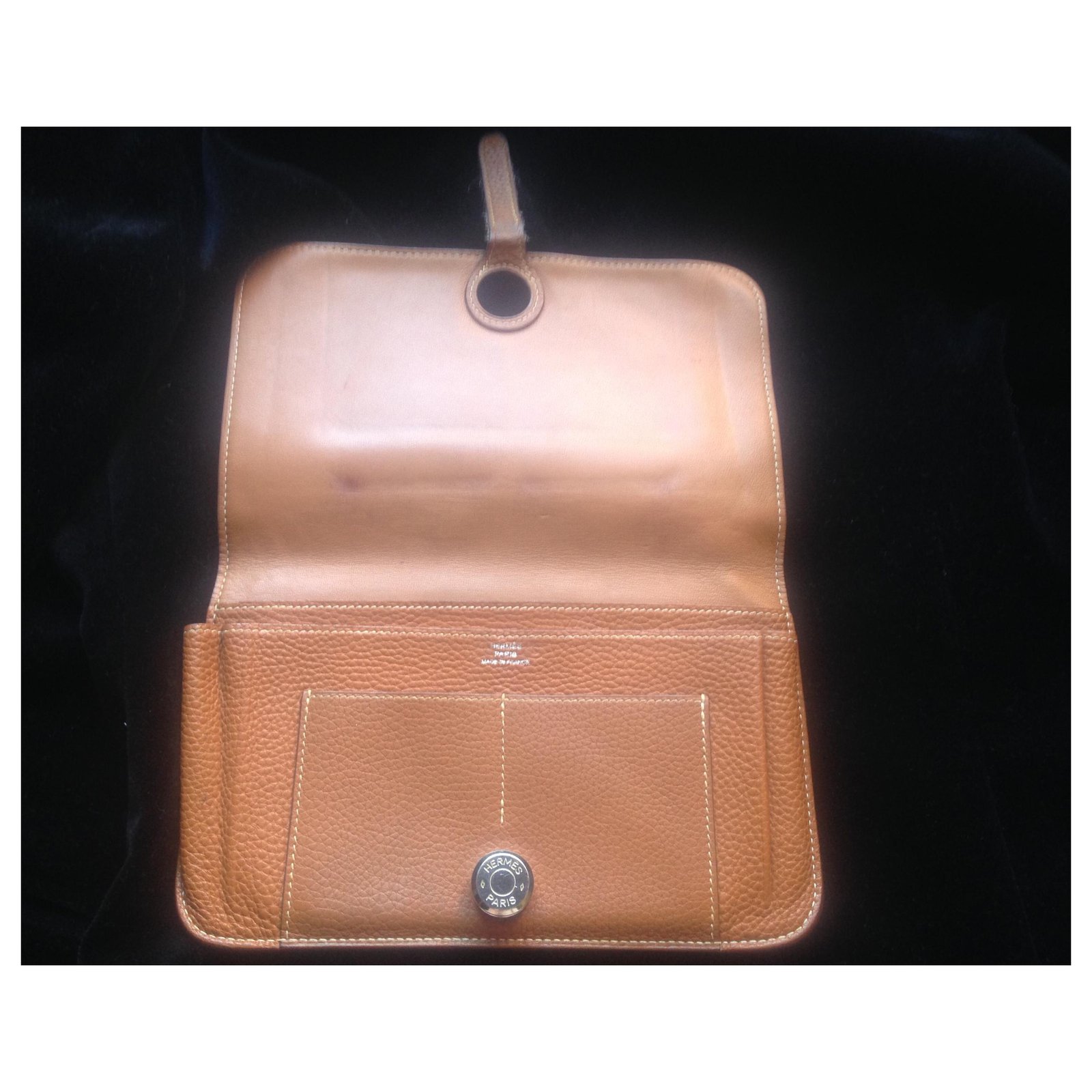 Hermes Dogon Waist Bag Leather Brown 2171555