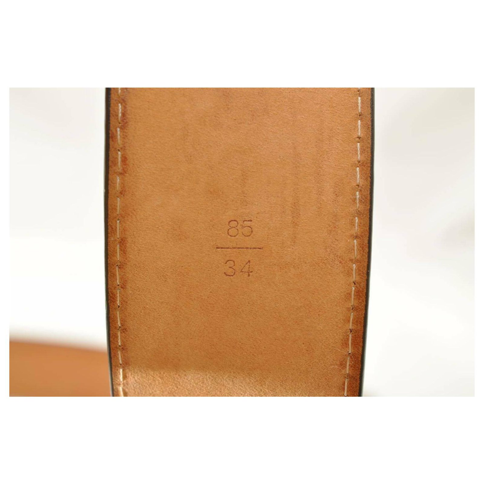 Louis Vuitton Monogram Ceinture LV Brown Cloth ref.159046 - Joli Closet