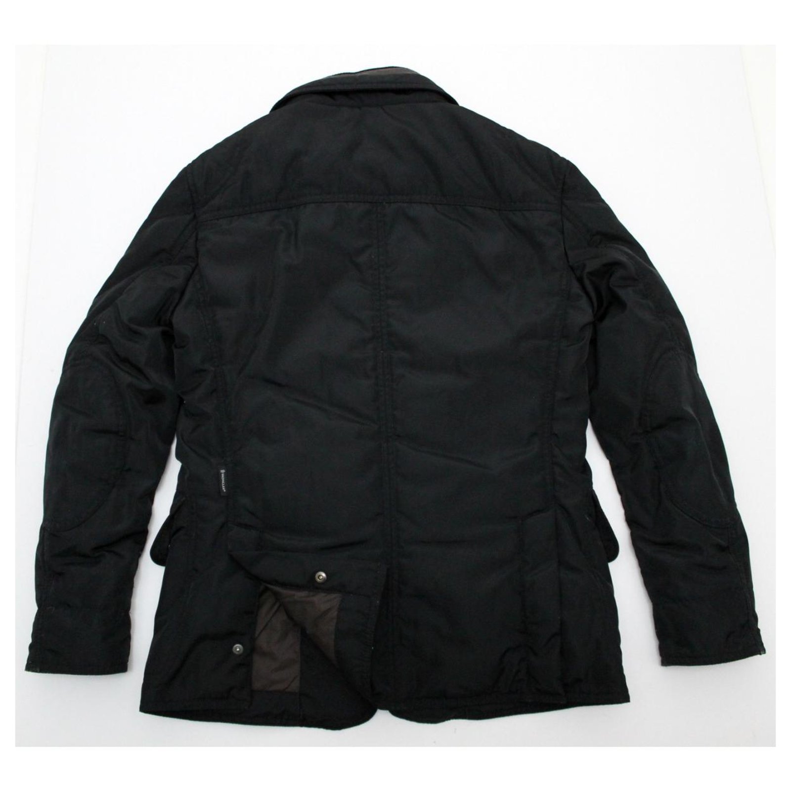 Authentic Moncler SYDNEY Men's Down Jacket Black Polyester ref.160101 ...
