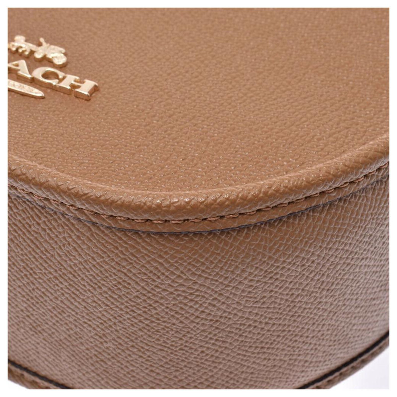 Coach Vintage Shoulder Bag Brown Leather ref.160509 - Joli Closet