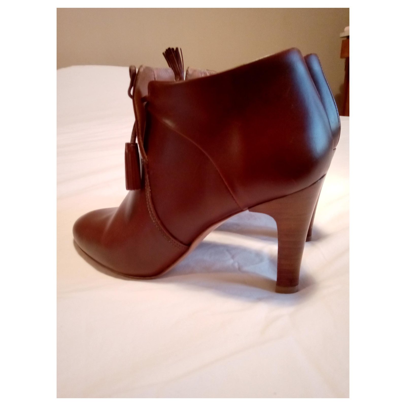 SeZane hunter Dark brown Leather ref.161179 Joli Closet