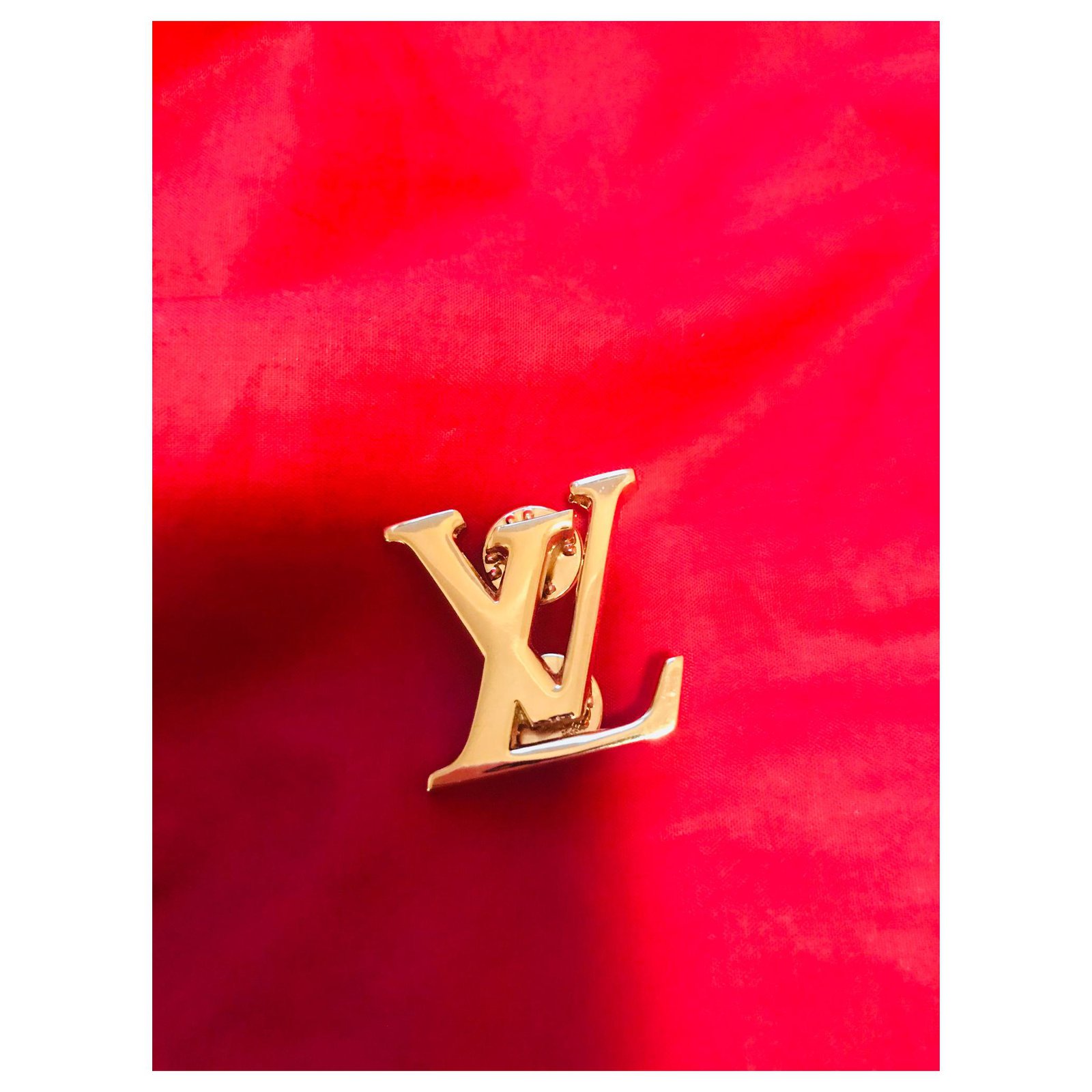 Louis Vuitton LV Gaston V Brooch Pin ref.297451 - Joli Closet