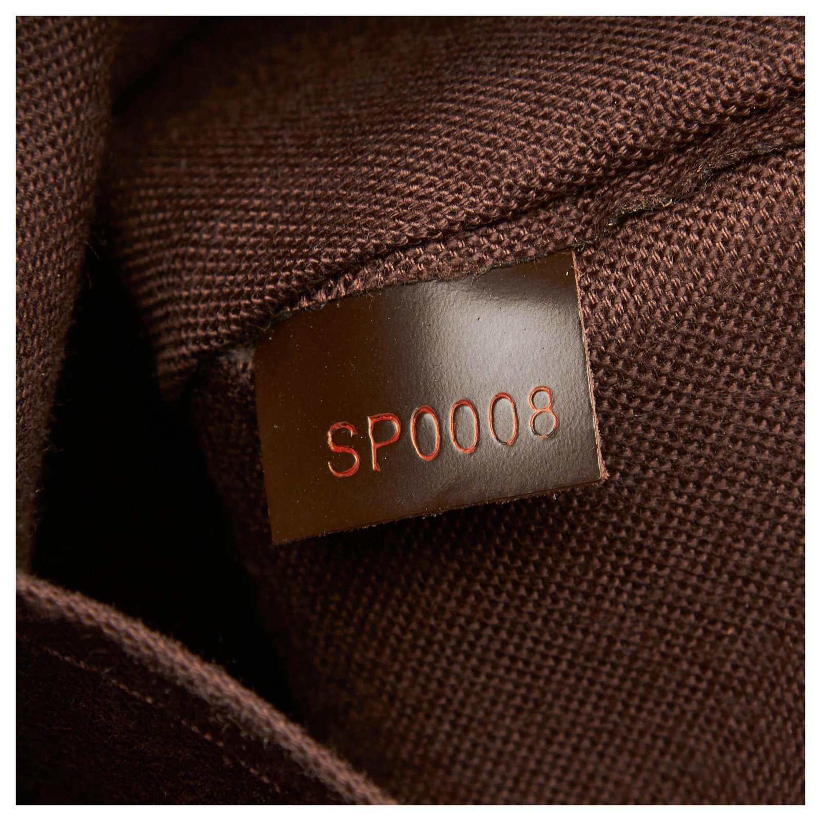 Louis Vuitton Brown Damier Ebene Portefeuille Marco Wallet Cloth ref.908725  - Joli Closet