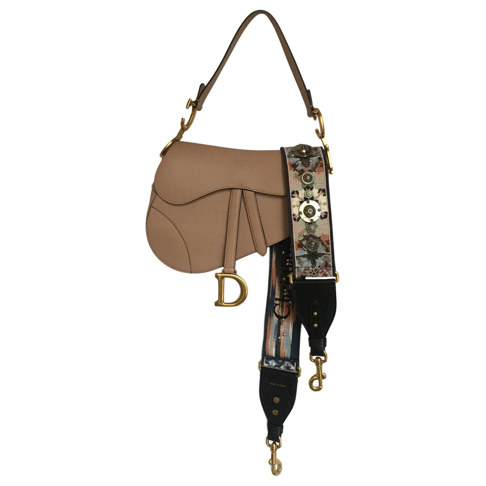 dior saddle bag and strap