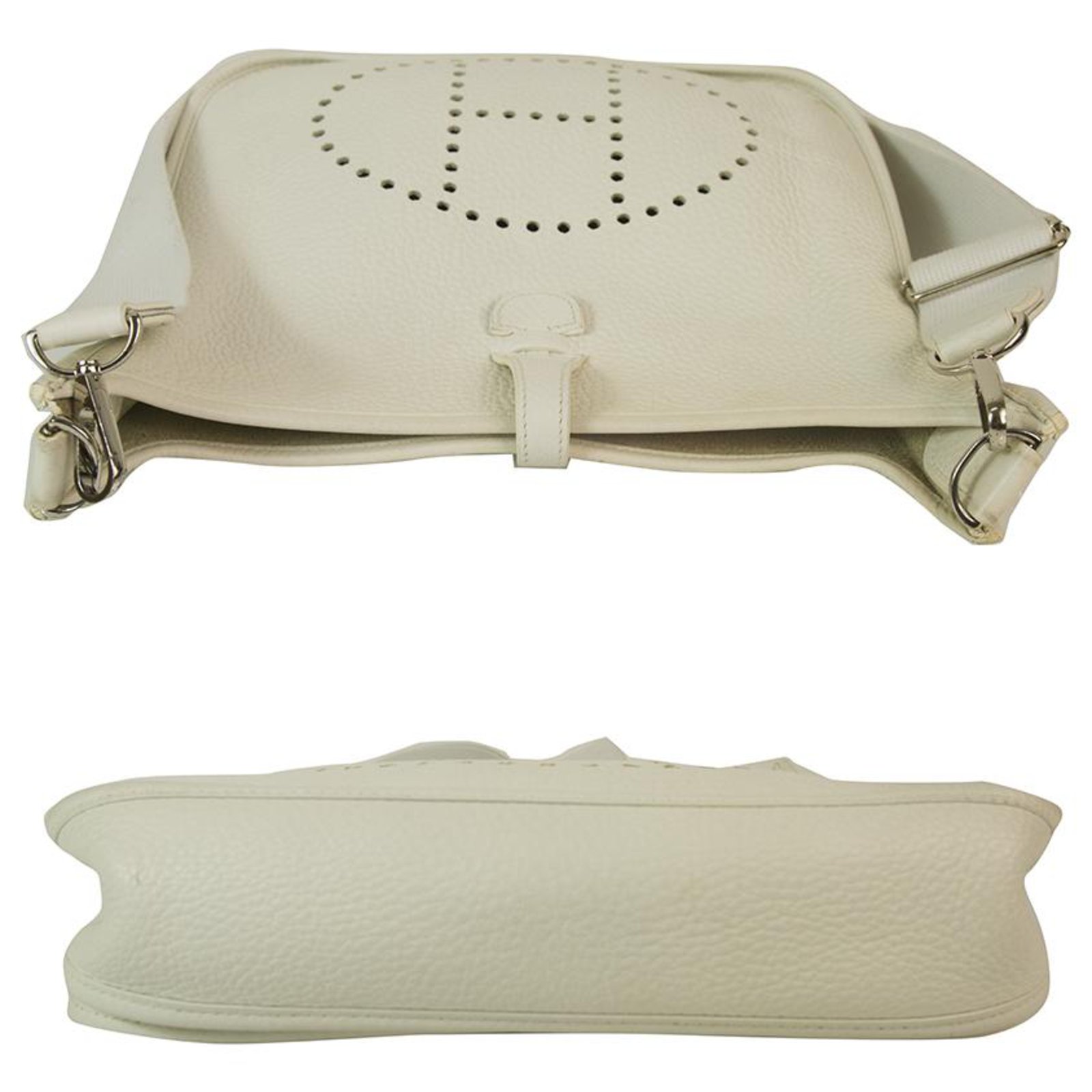 Hermes Evelyne 33 H-Shape Perforated Medium Crossbody Handbag