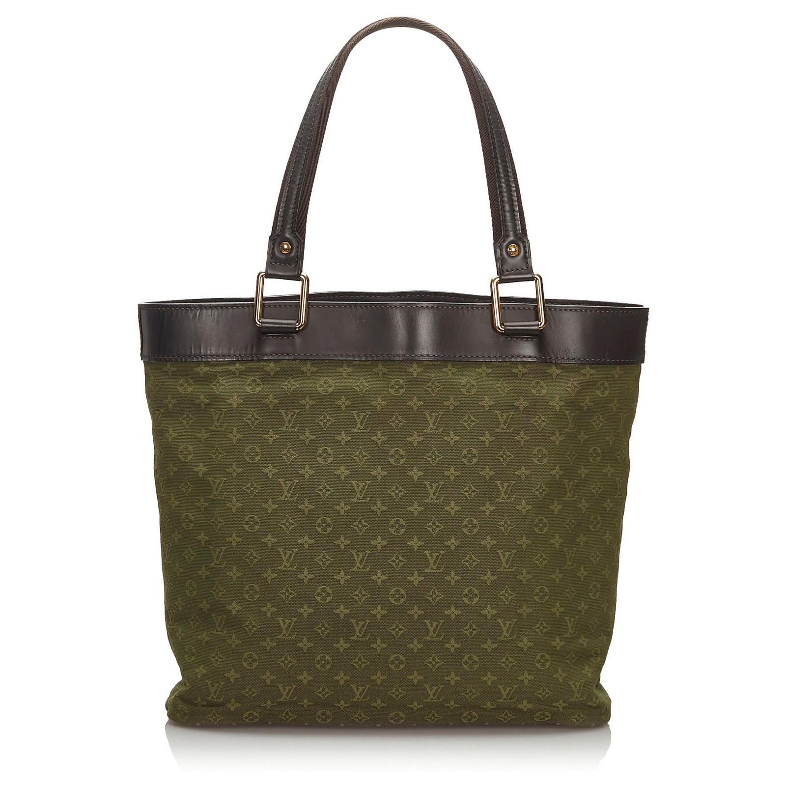 Louis Vuitton Louis Vuitton Lucille GM Dark Green Mini Monogram