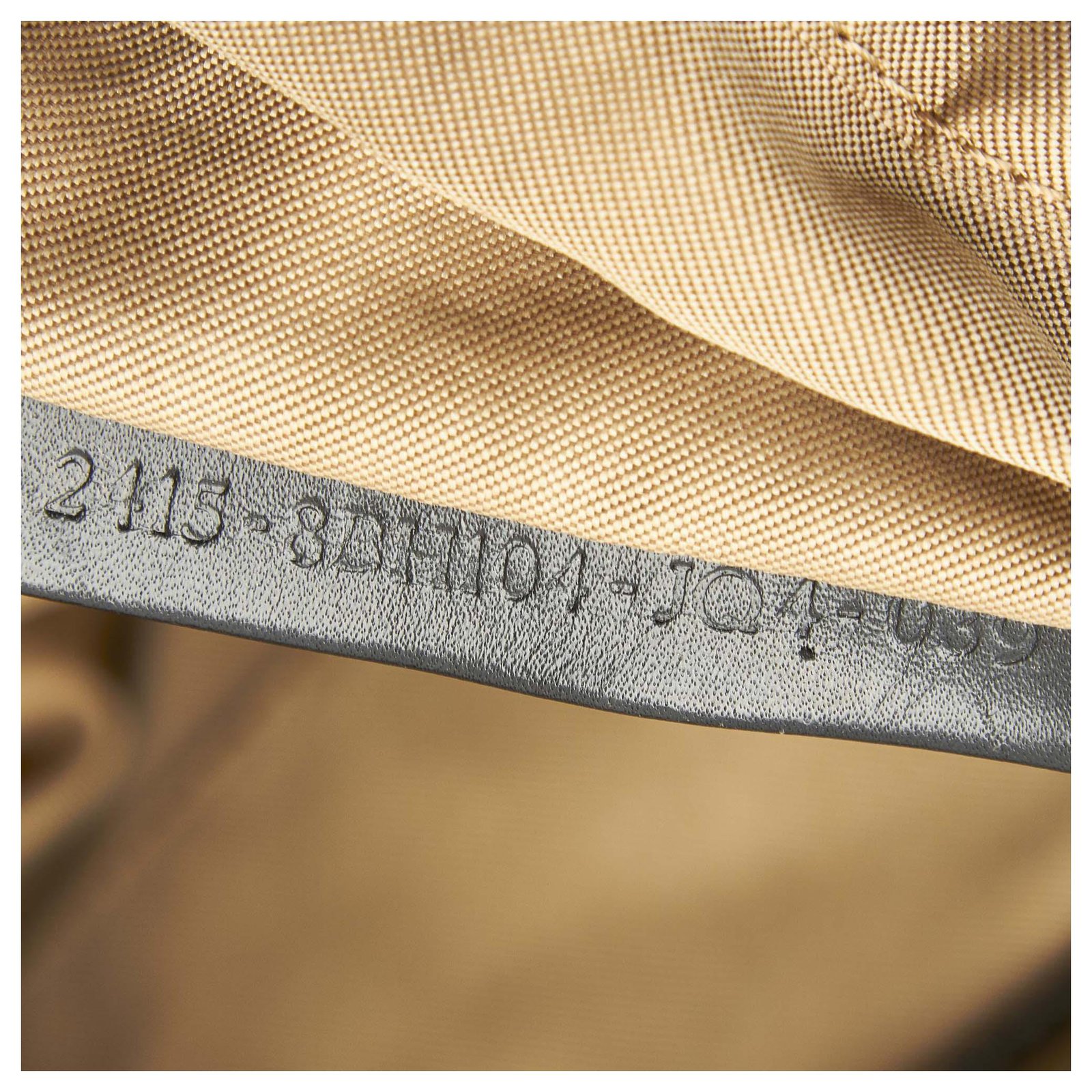 Fendi Brown Zucchino Canvas Roll Tote Bag Beige Grey Leather Cloth Cloth  ref.164306 - Joli Closet
