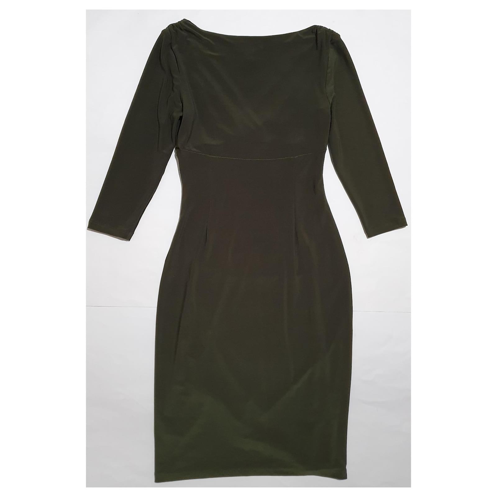 green ralph lauren dress