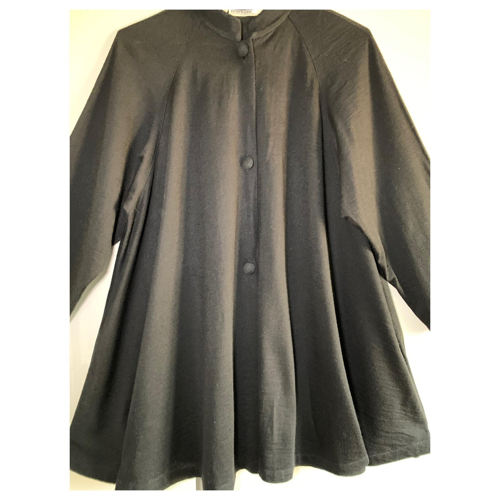 Cacharel- Vintage 80s blouse Black ref.165337 - Joli Closet