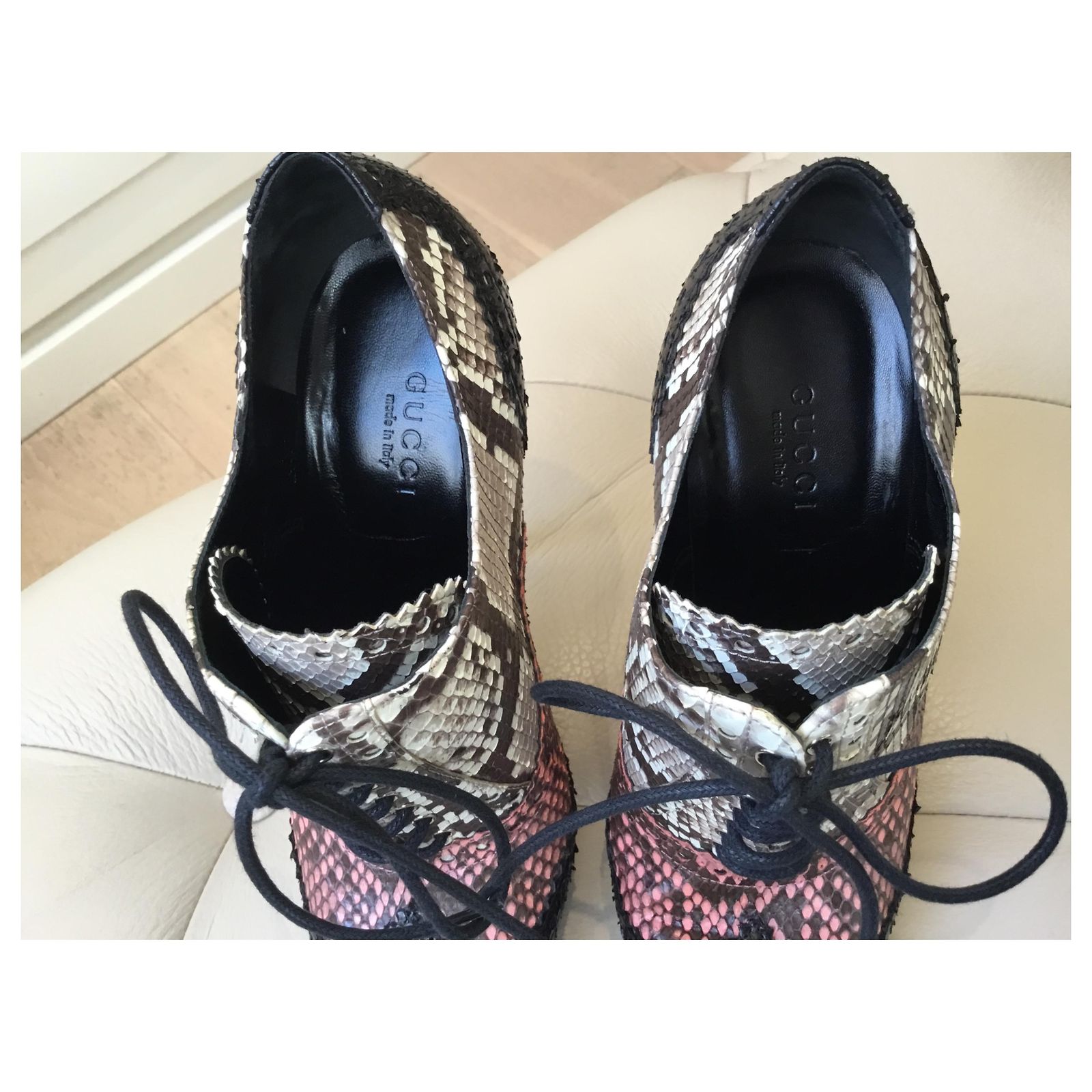 Gucci Python High Heels Gucci Python heels Multiple colors ref.165558 - Joli Closet