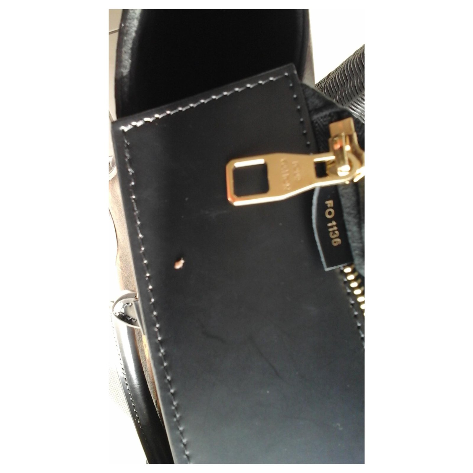 Phenix Louis Vuitton PHOENIX Dark brown Leather ref.166293 - Joli Closet