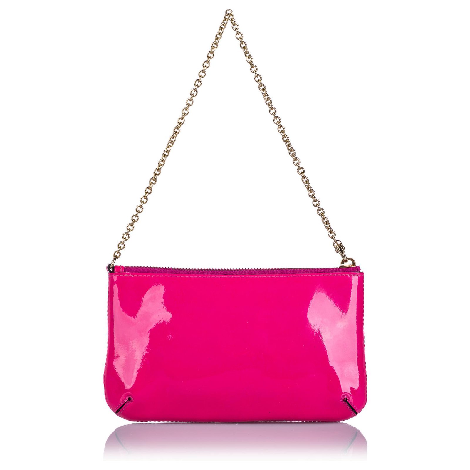 mulberry pink clutch bag