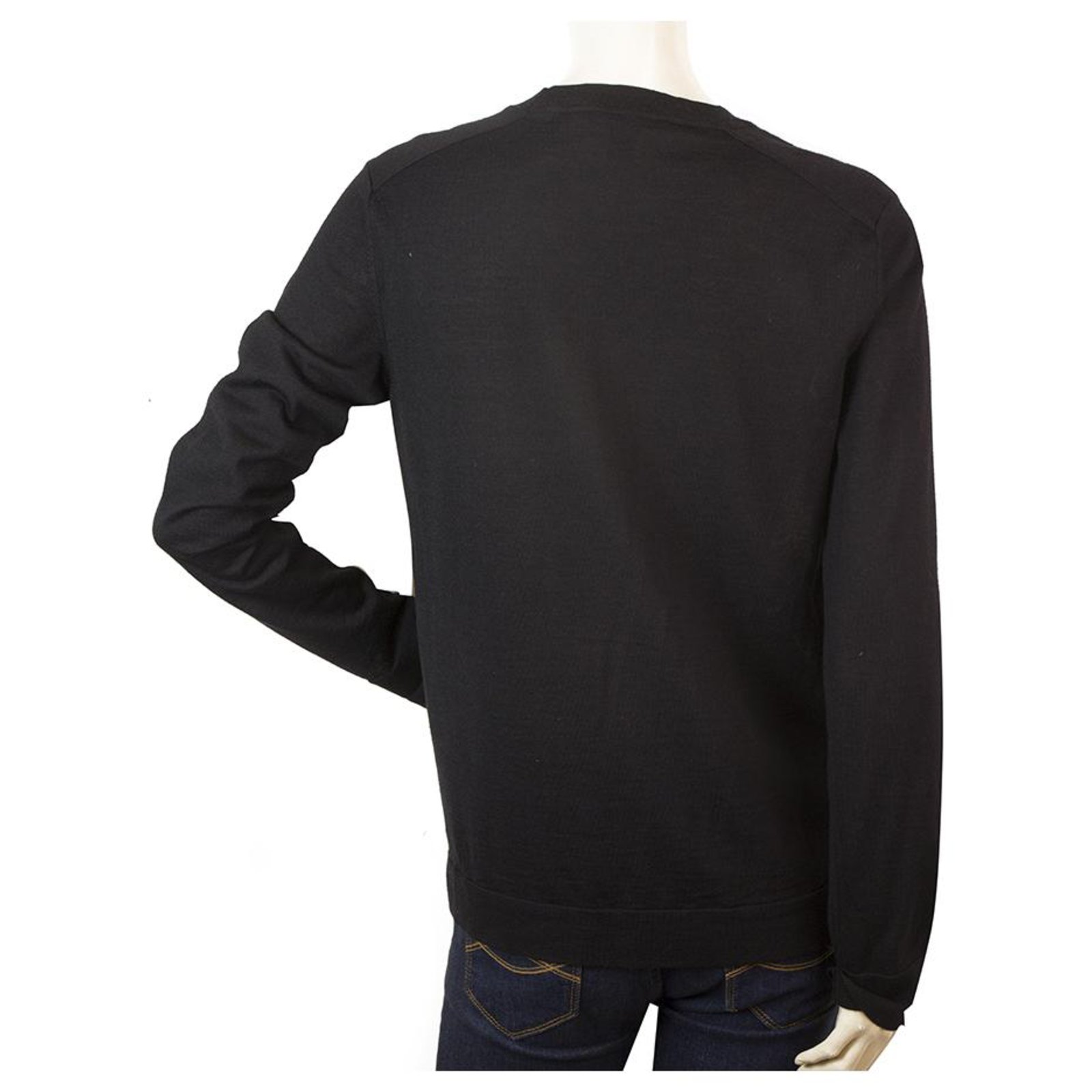 Louis Vuitton x Grace Coddington Catogram Silk & Wool round neck sweater  SUPER RARE! Black Multiple colors ref.167573 - Joli Closet