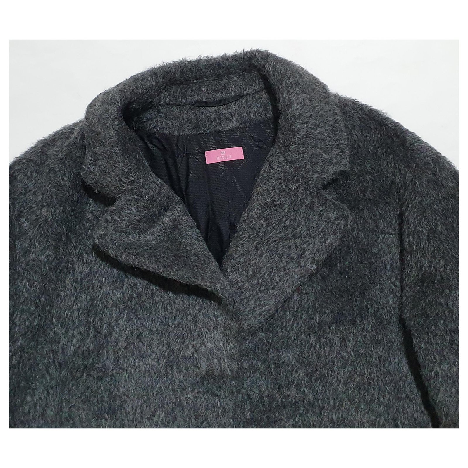 Basler Coats, Outerwear Grey Polyester ref.168450 - Joli Closet