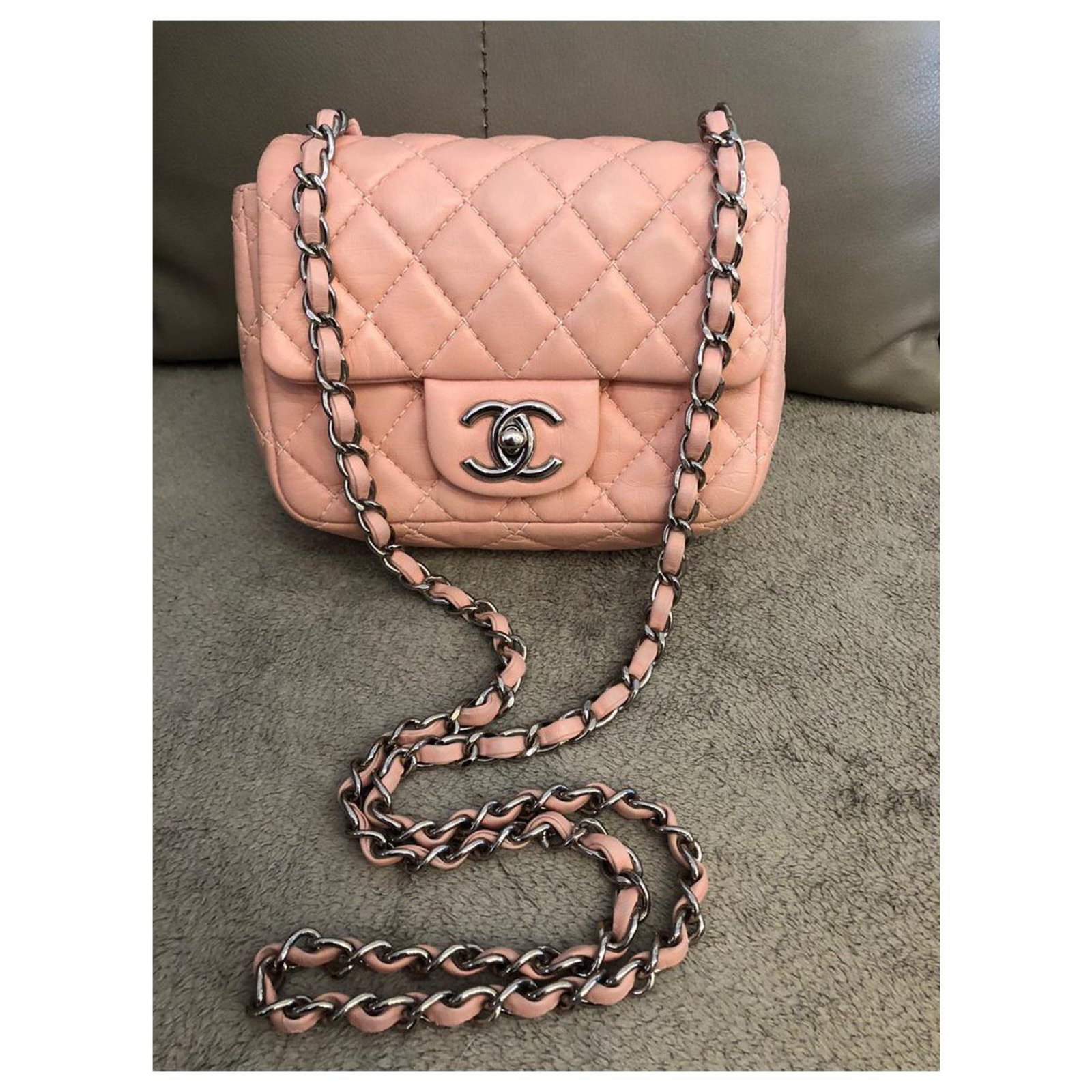 Timeless Chanel Pink Leather ref.168984 - Joli Closet