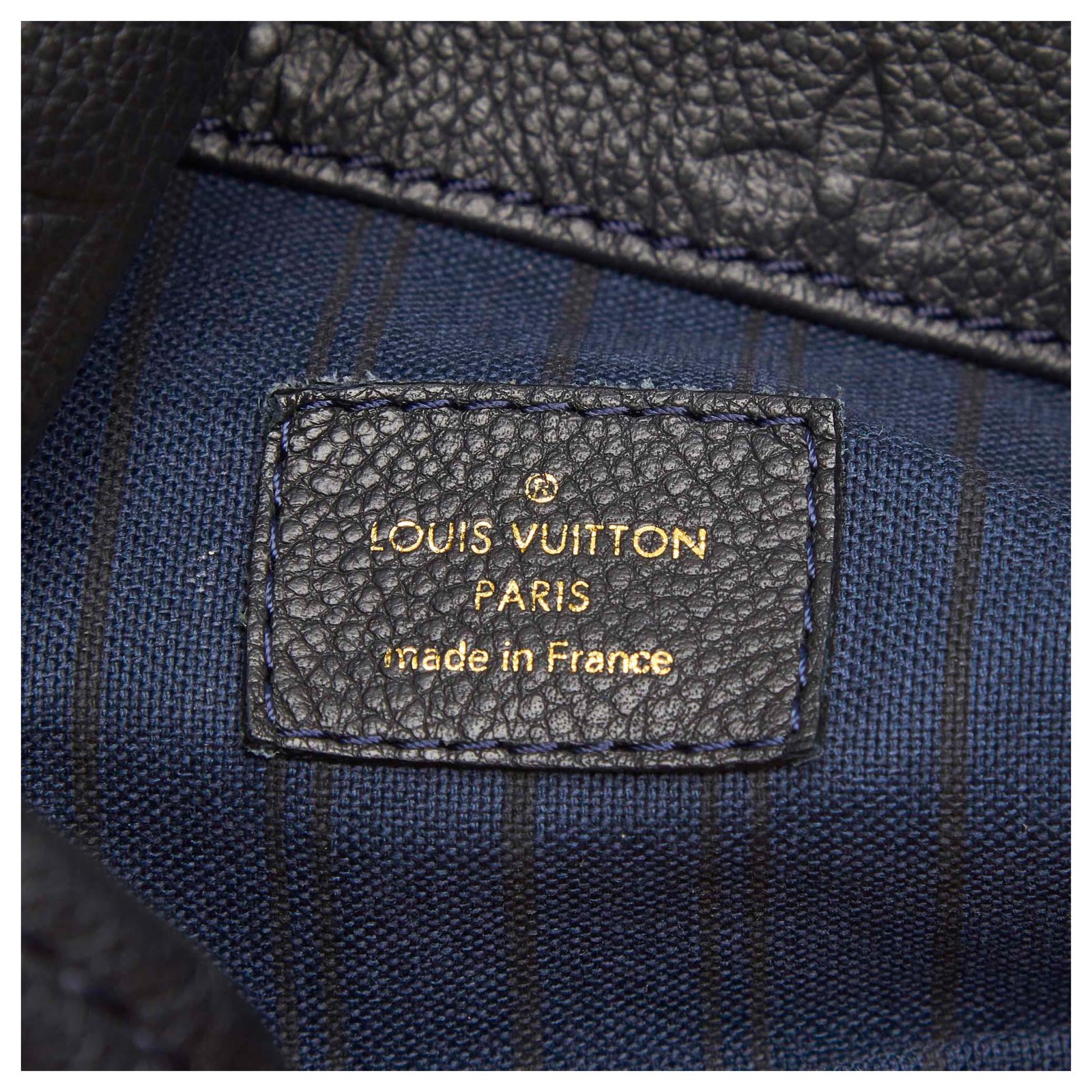 Louis Vuitton Black Empreinte Artsy MM Leather ref.169449 - Joli