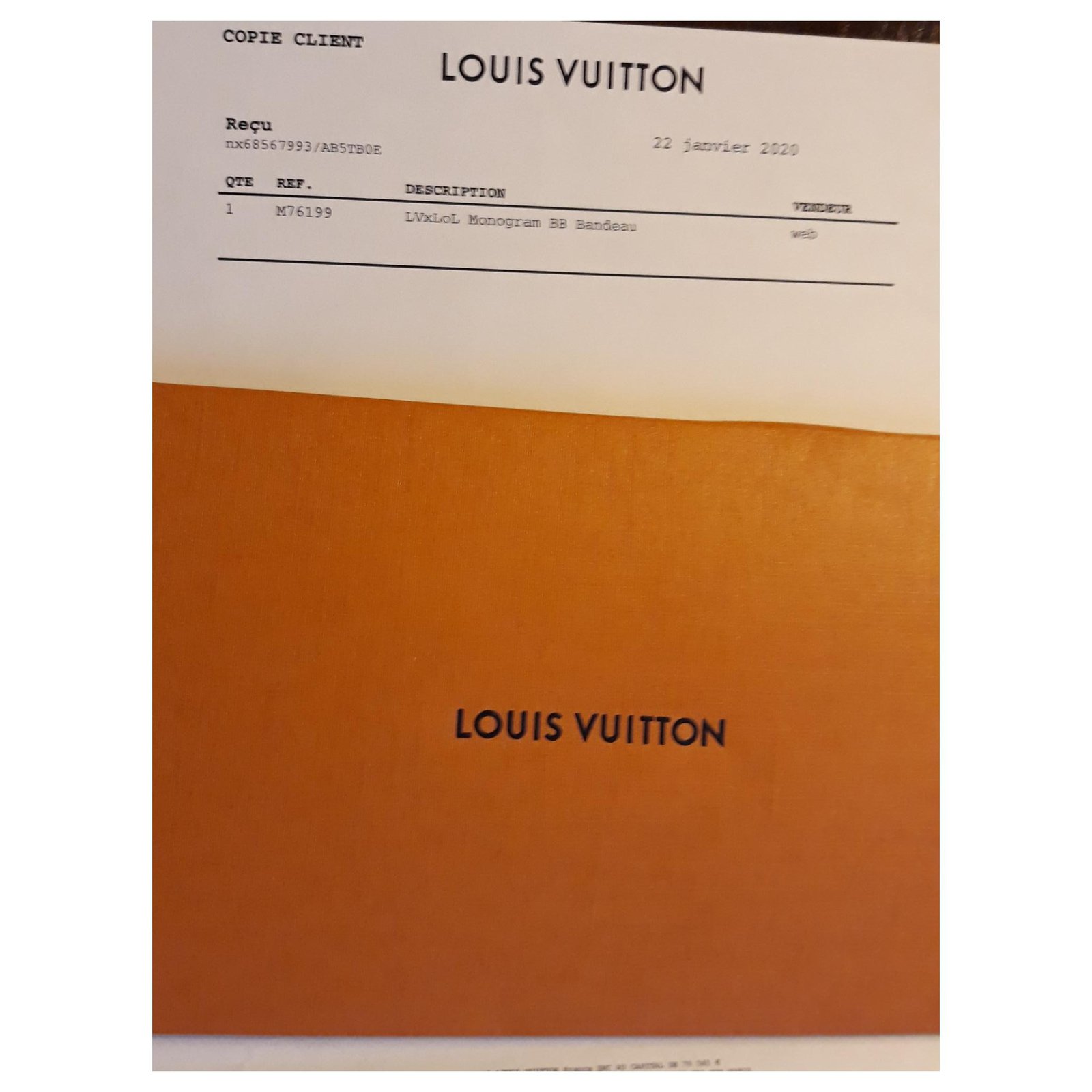 Products By Louis Vuitton: Lvxlol Monogram Bb Bandeau