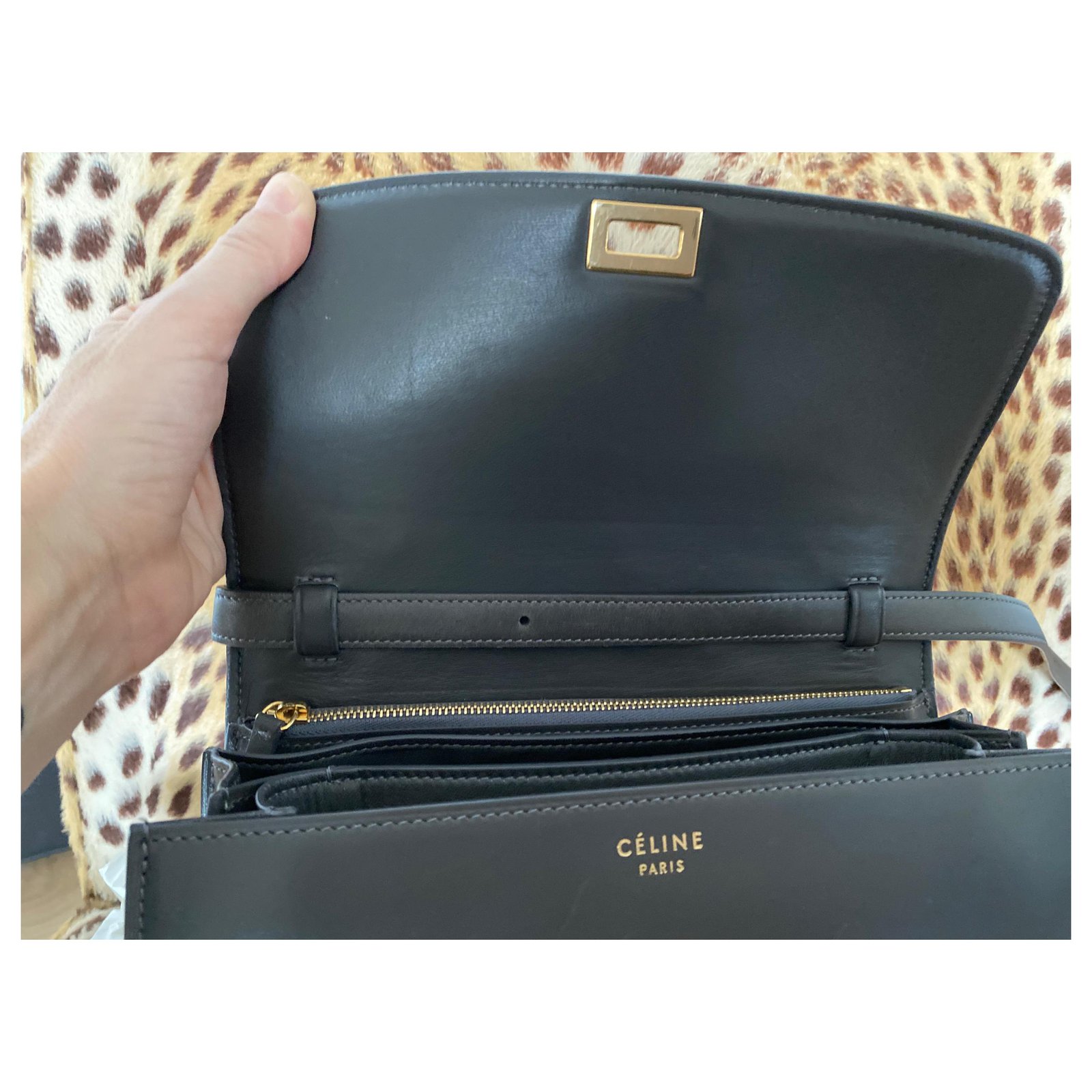 celine box anthracite
