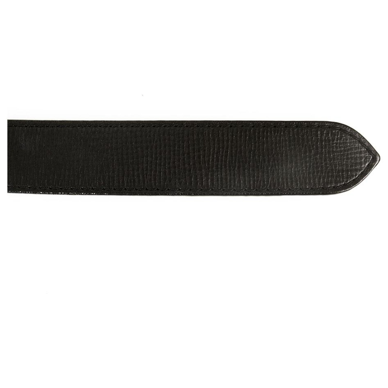 Louis Vuitton Black Perforated Monogram Belt silvertone tonguless