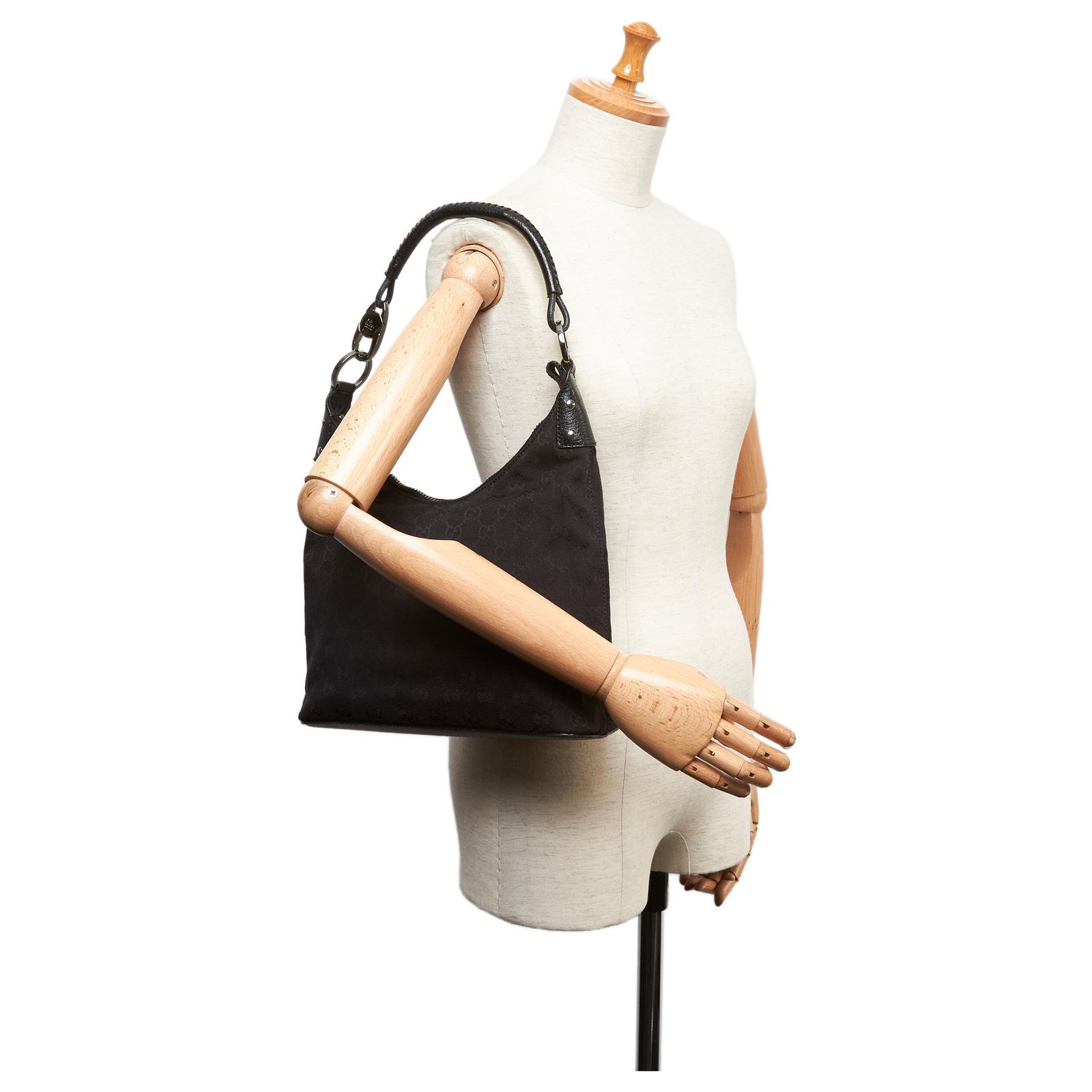 Gucci Shoulder Bag Vintage n.a. Black Cloth ref.995889 - Joli Closet