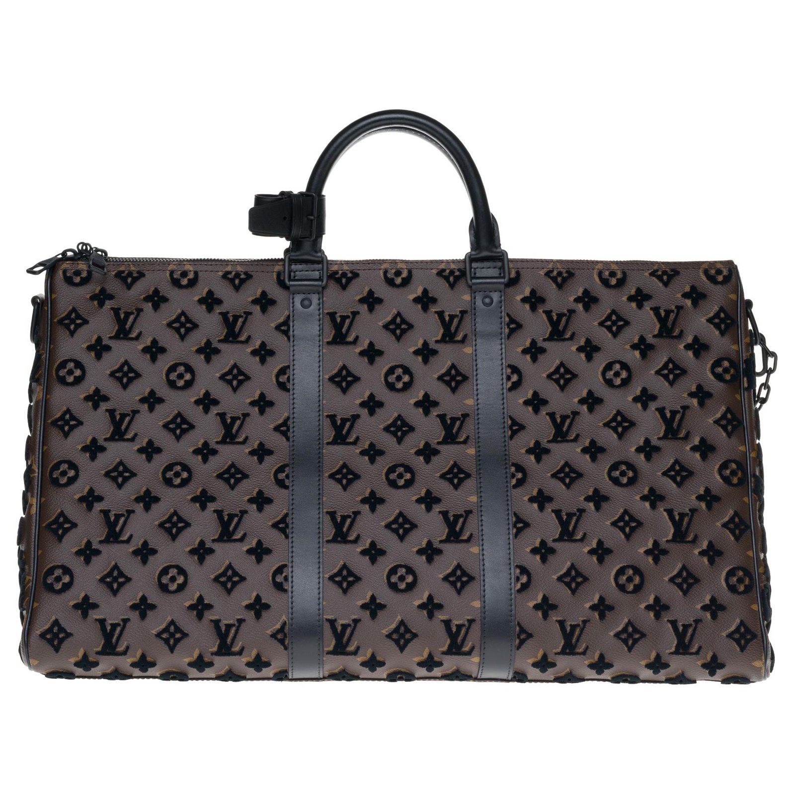 Louis Vuitton Black Canvas Shoulder Bag Strap Louis Vuitton