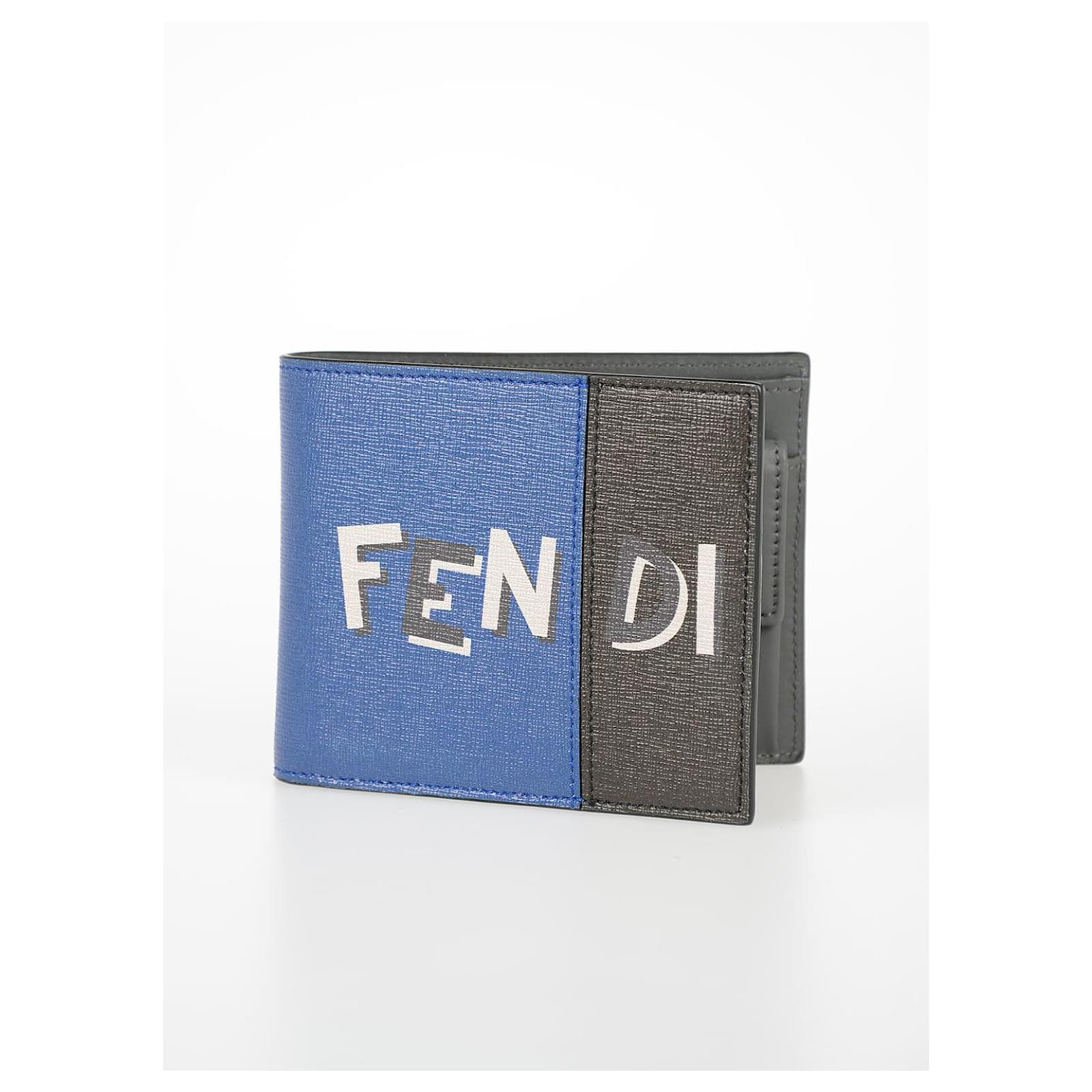 Fendi mens wallet new Leather ref.171717 Joli Closet