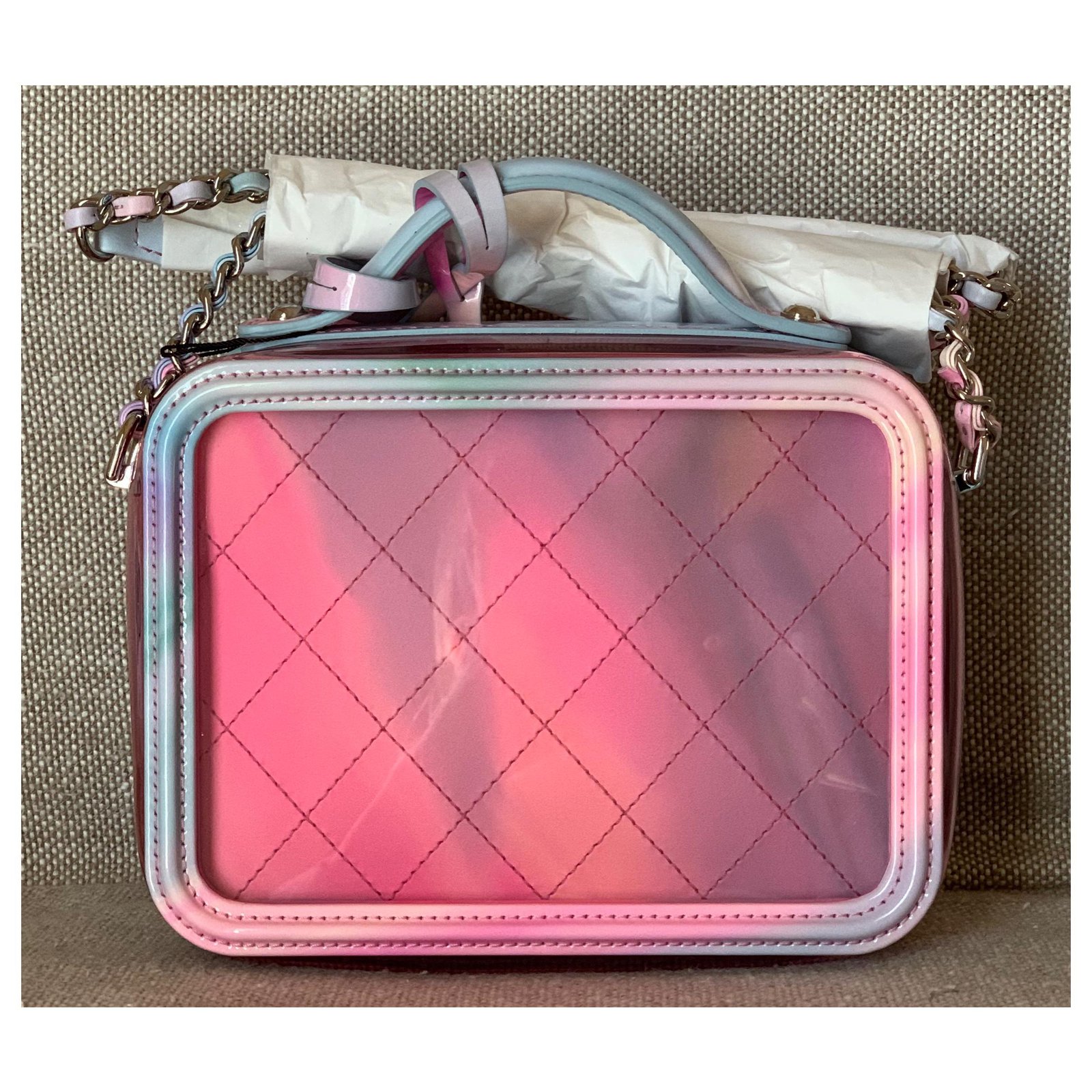 Vanity case Chloé Pink in Polyester - 29715541