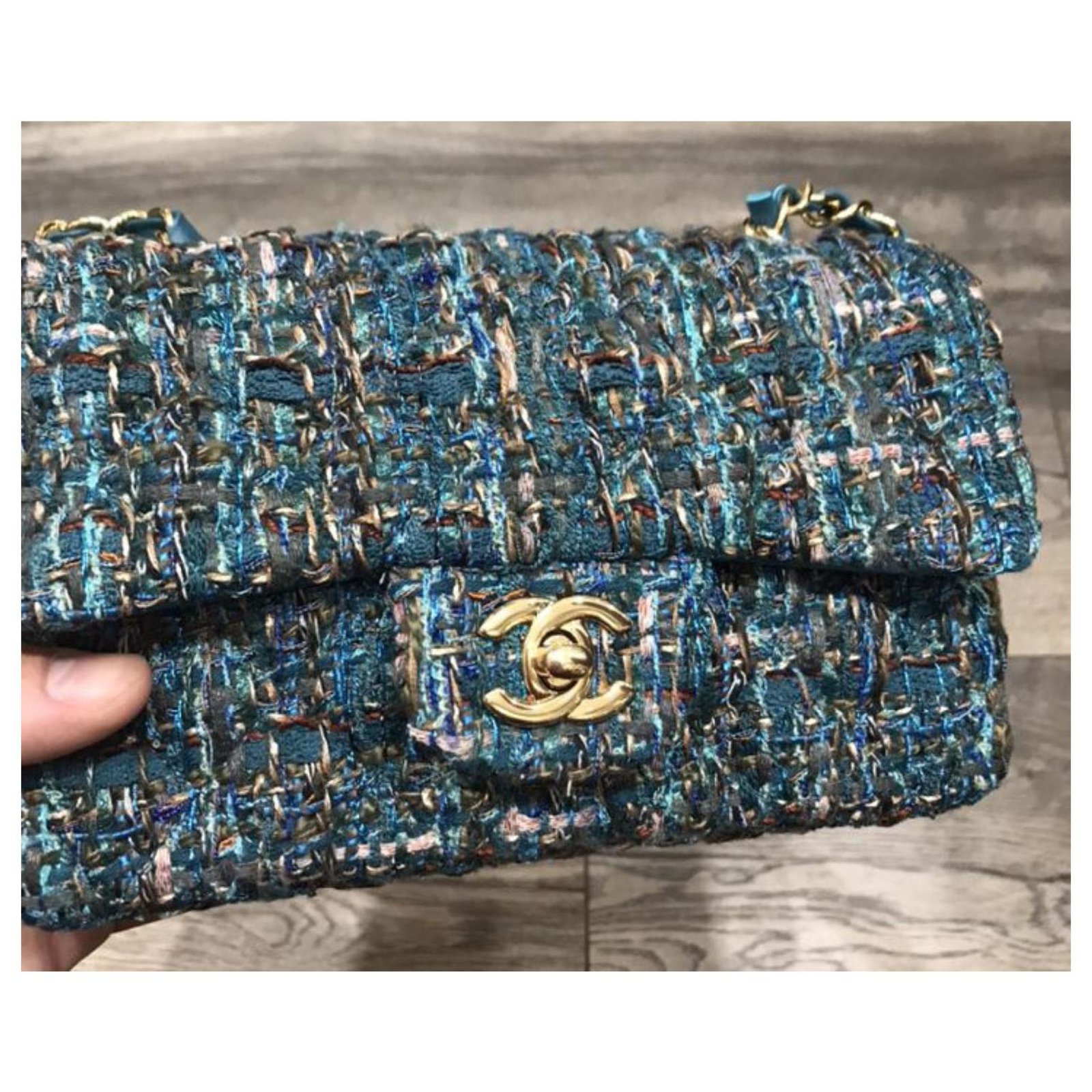 Chanel Tweed Flap Bag Spring-Summer 2018 Pre-Collection