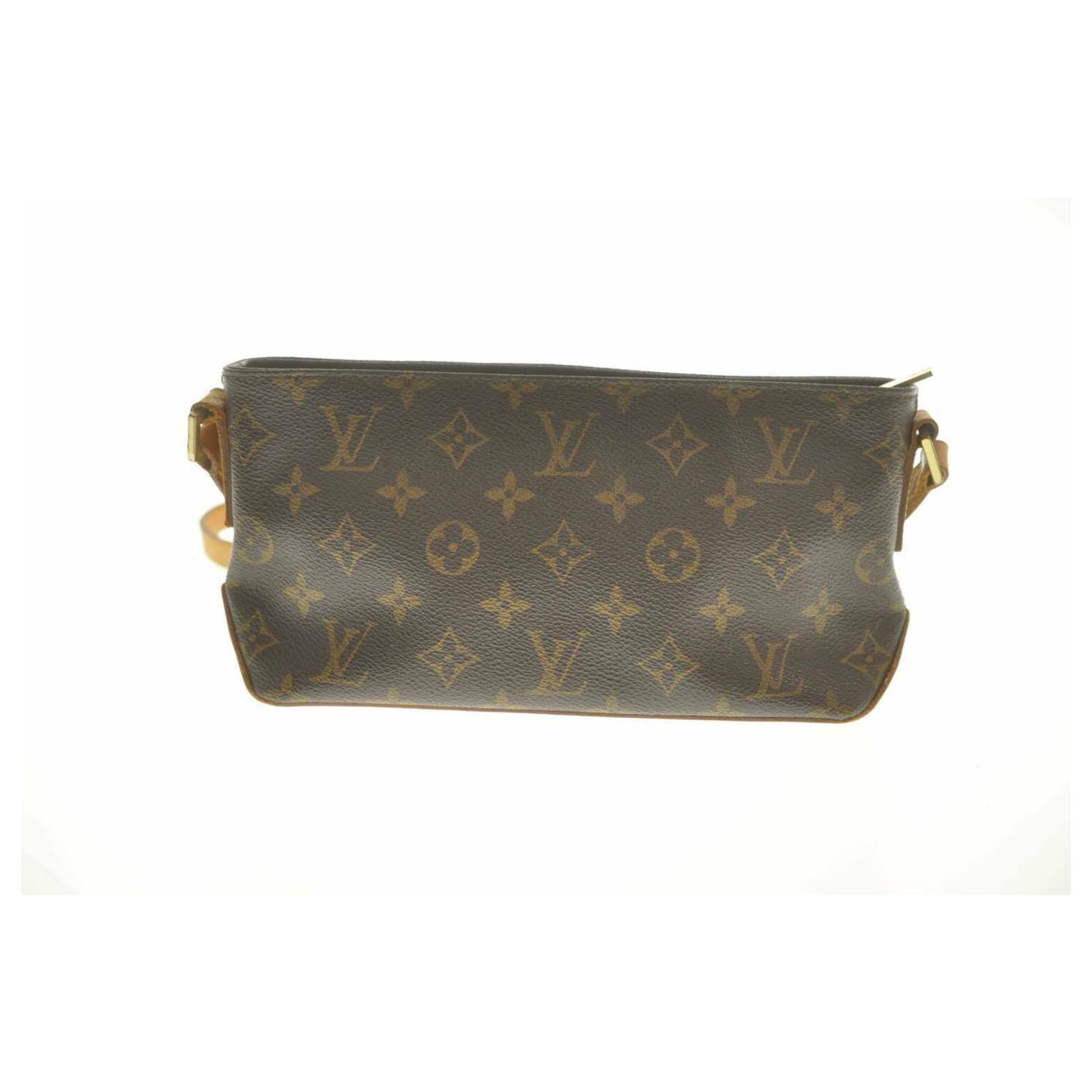 Louis Vuitton Monogram Trotteur Shoulder Bag Brown Cloth ref.172373 - Joli  Closet