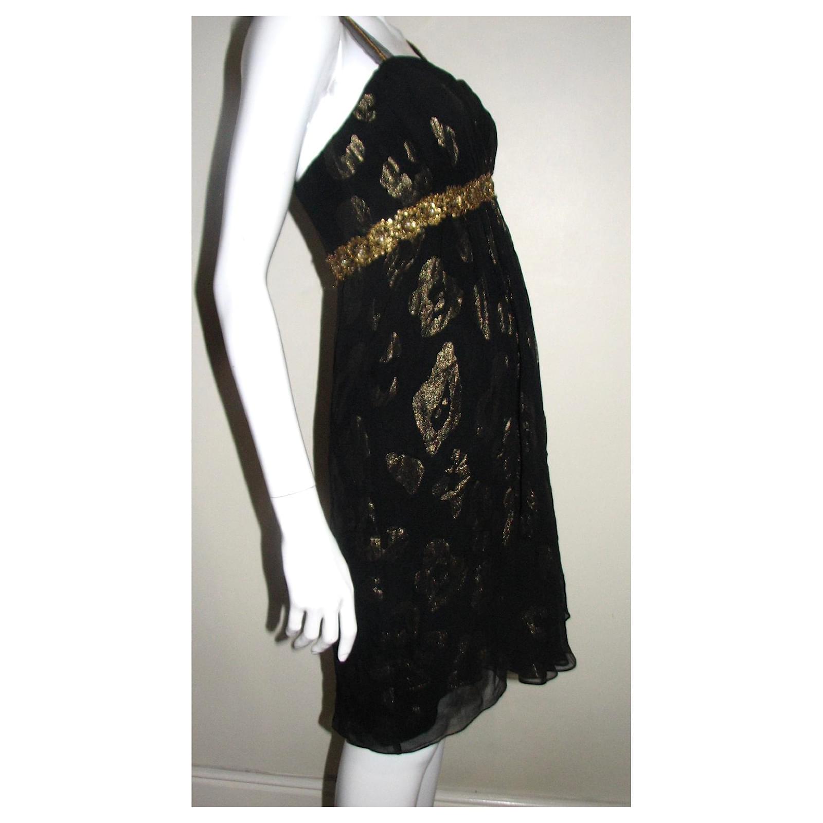 slim fit dress slacks Marchesa Couture Black A-line Short Sleeves Evening Dress