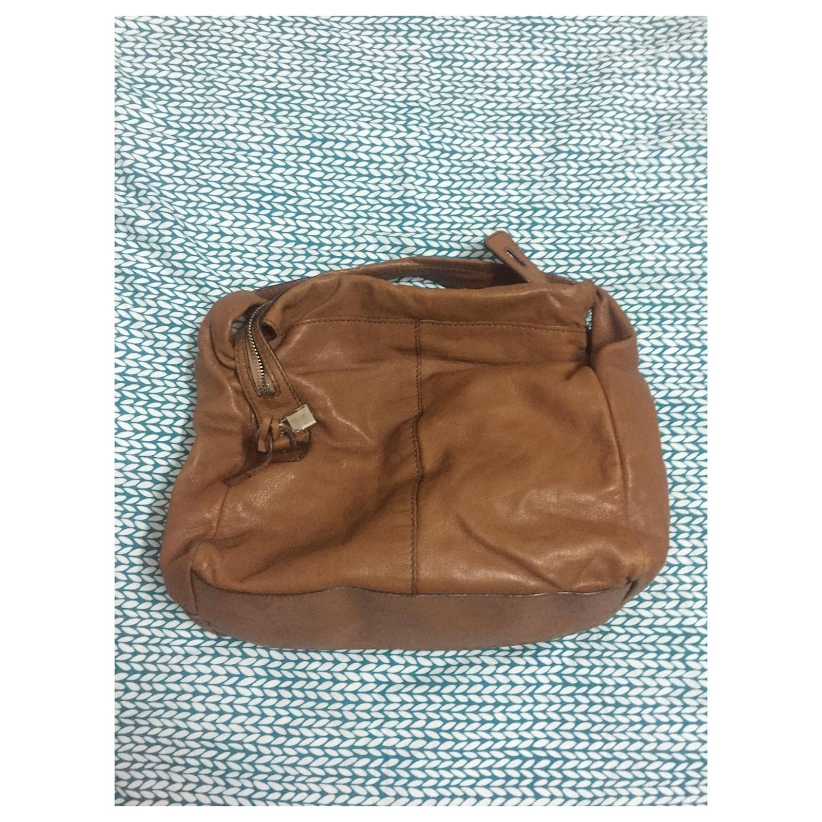 Dolce & Gabbana D G shoulder bag Light brown Leather ref.172483 Joli