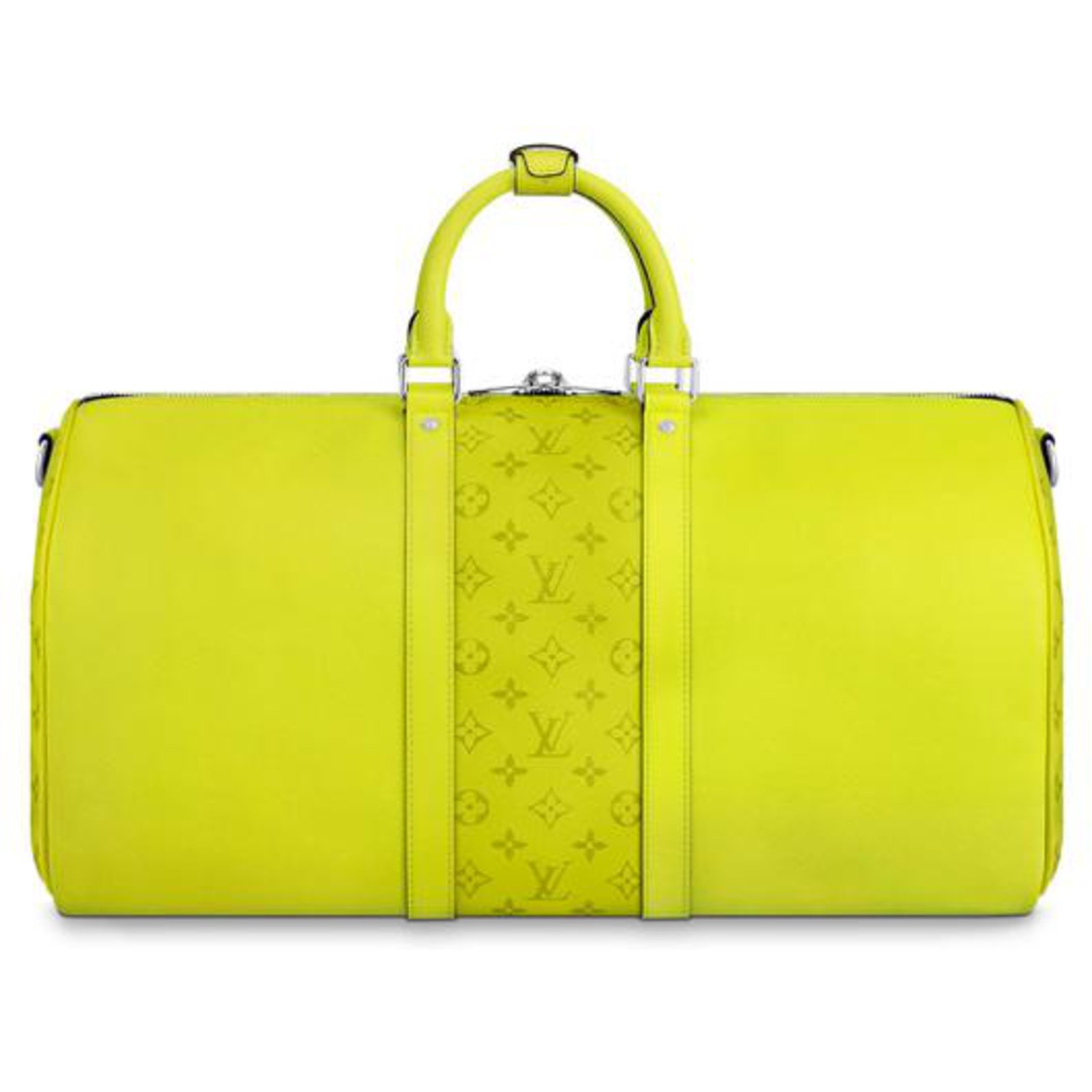 Louis Vuitton Mini Keepall Bag Charm And Key Holder Monogram Taigarama  Yellow 2247103