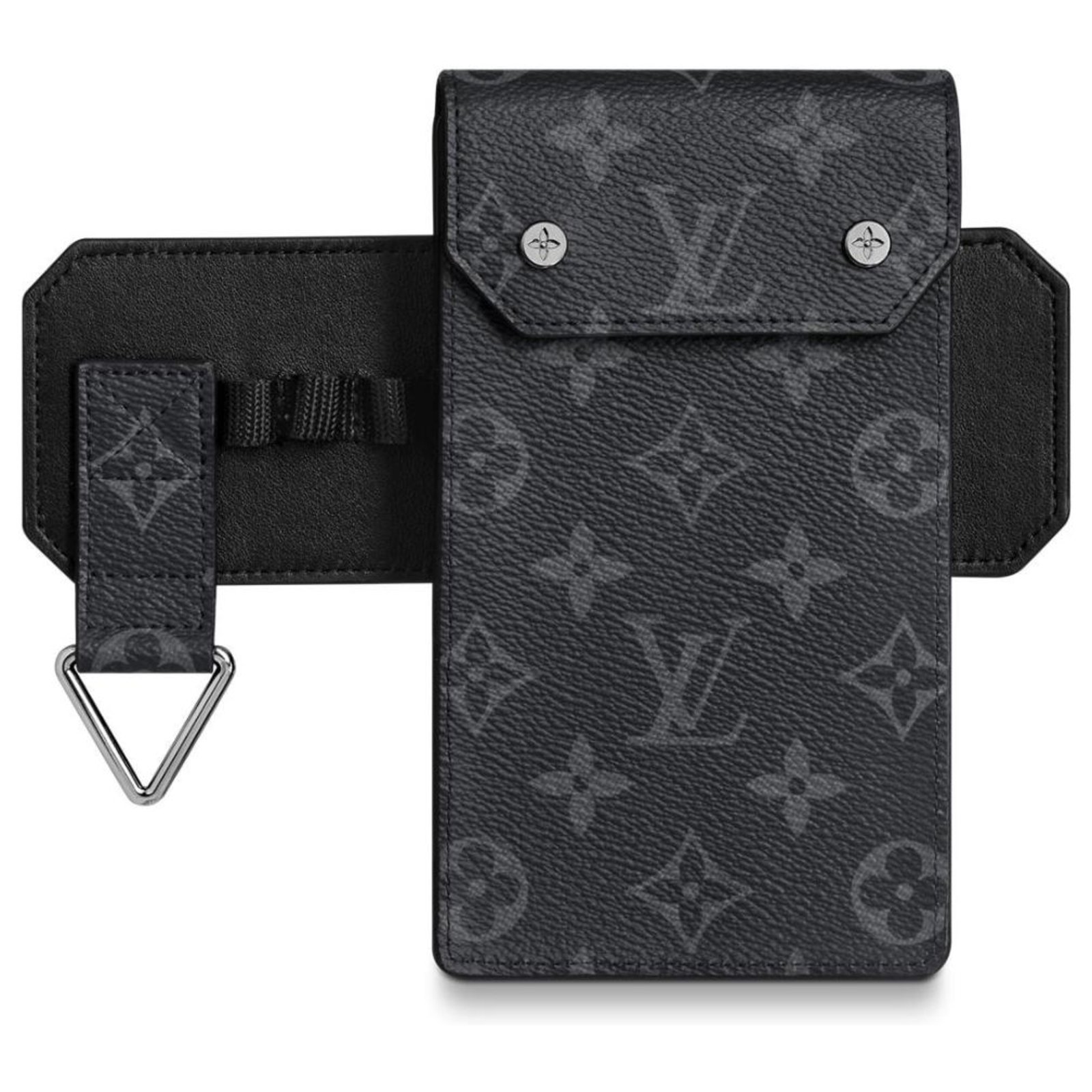 Louis Vuitton Utility Belt Grey Cloth ref.489140