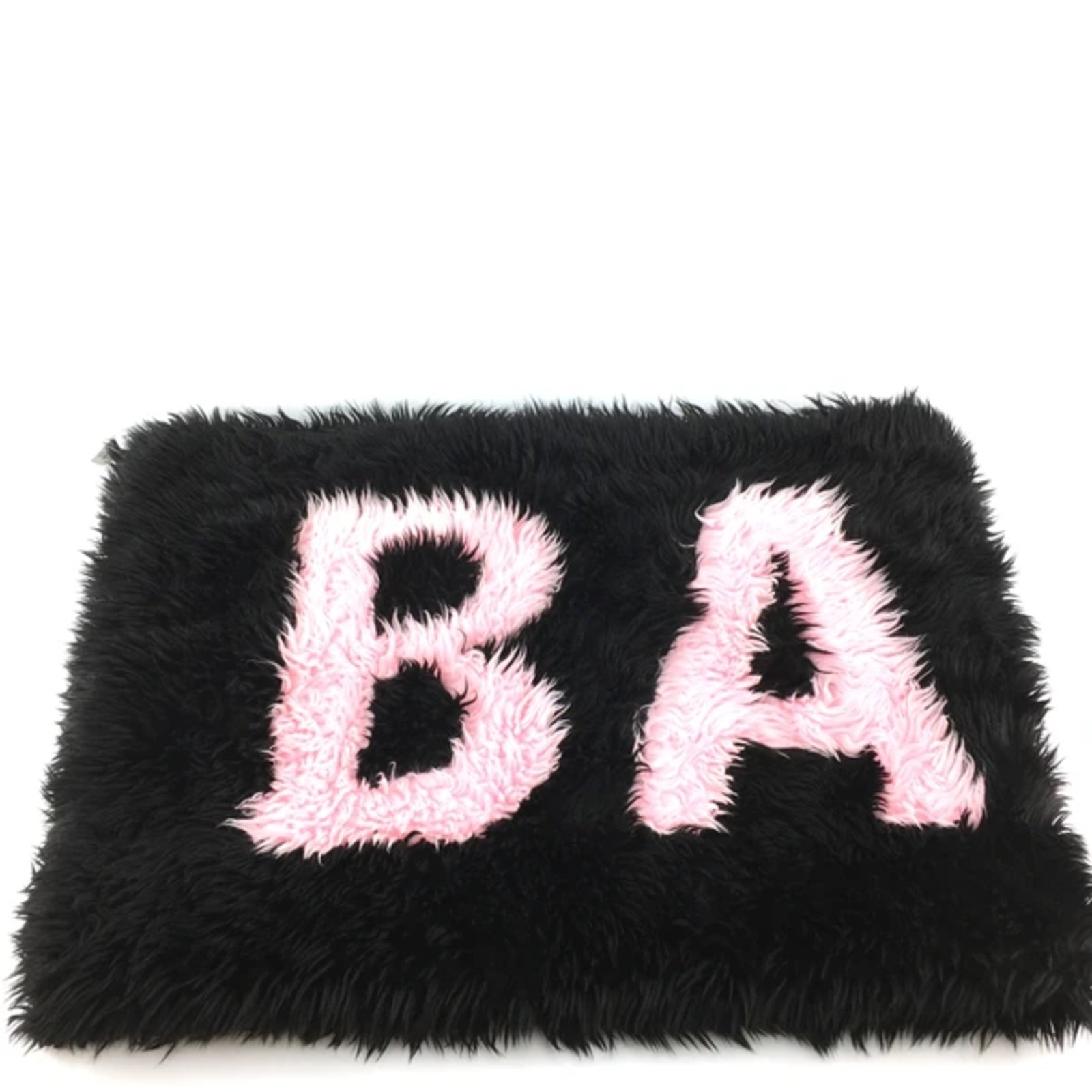 balenciaga faux fur scarf