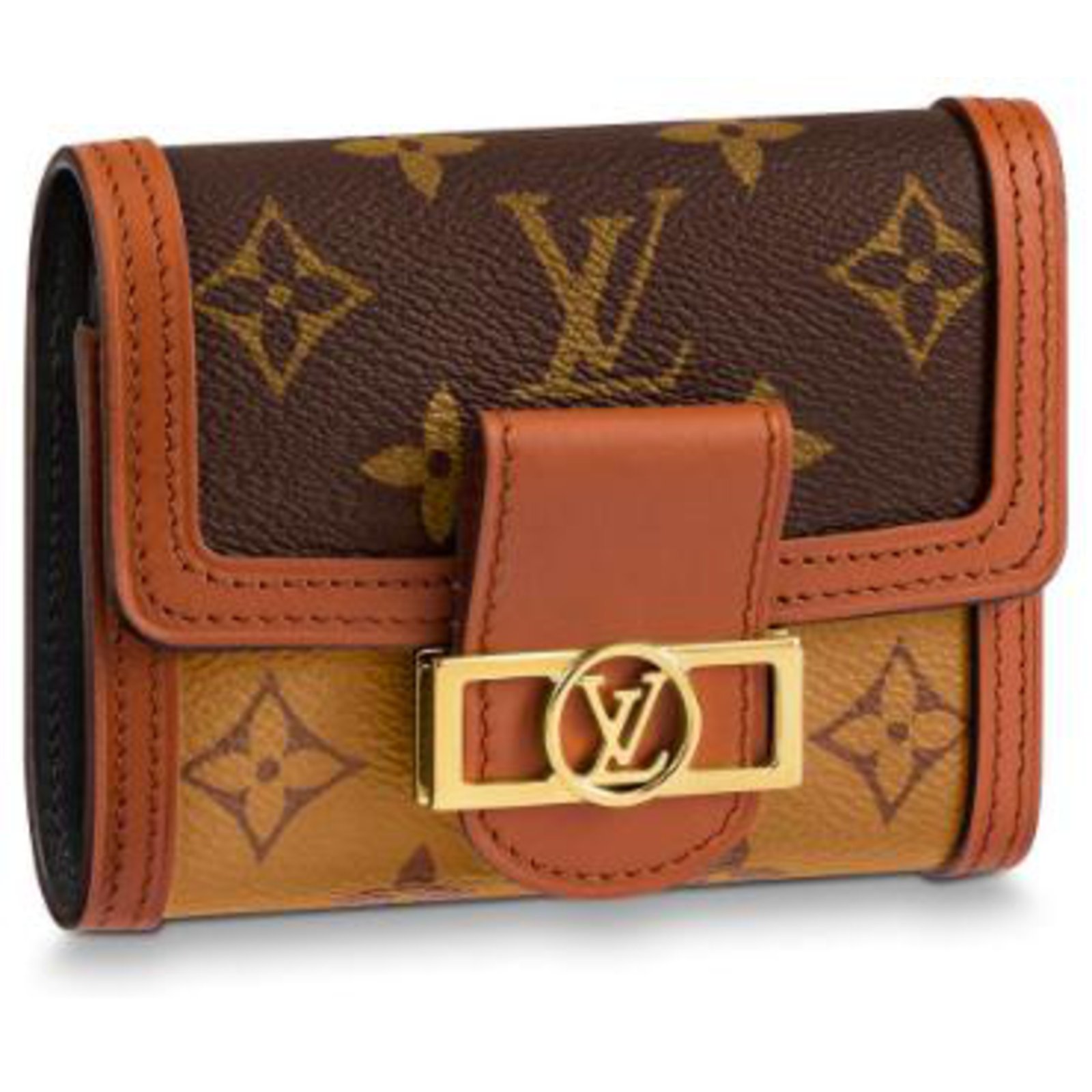 Louis Vuitton Dauphine Wallet Brown Ref173455 Joli Closet