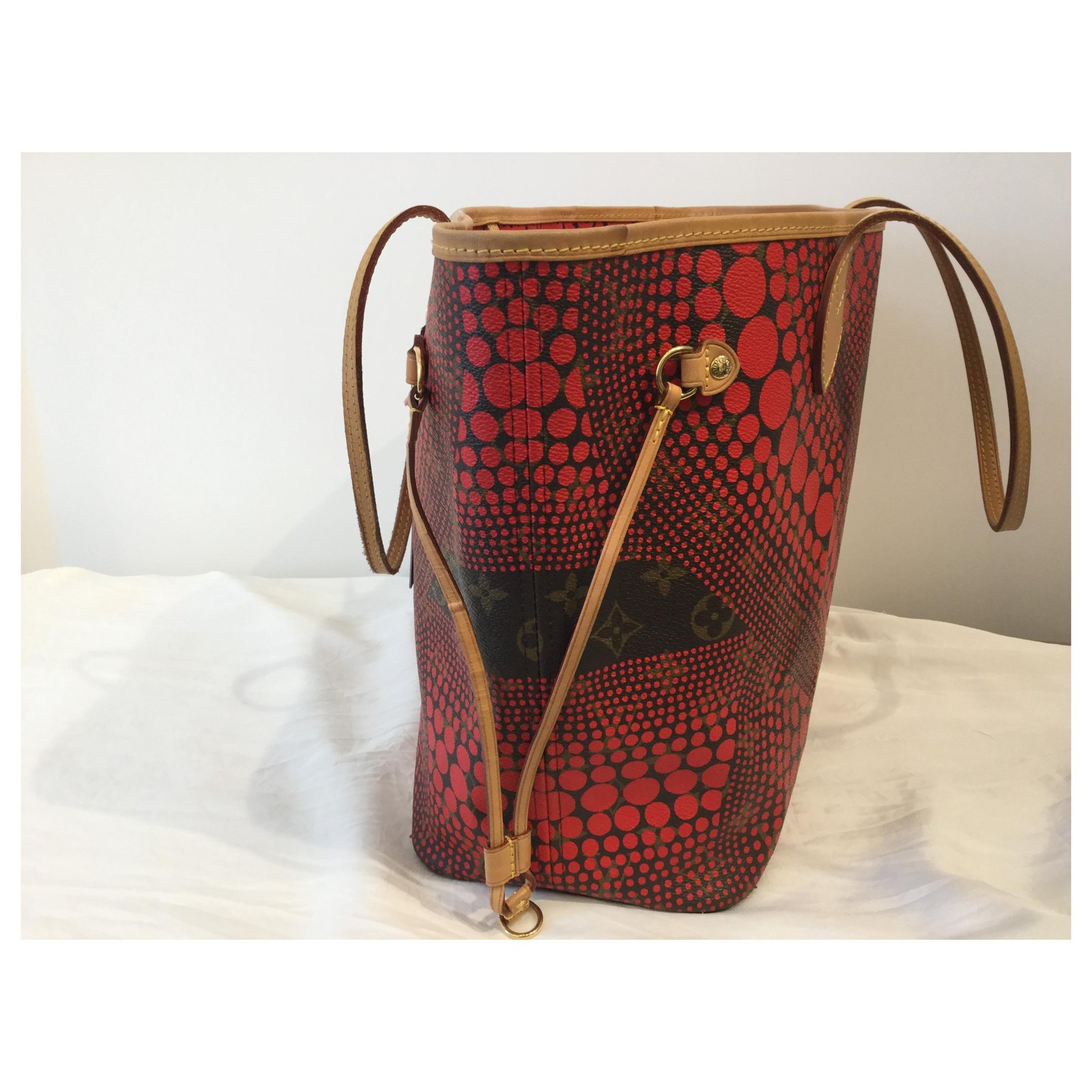 Louis Vuitton Mackintosh Red Cotton ref.36918 - Joli Closet