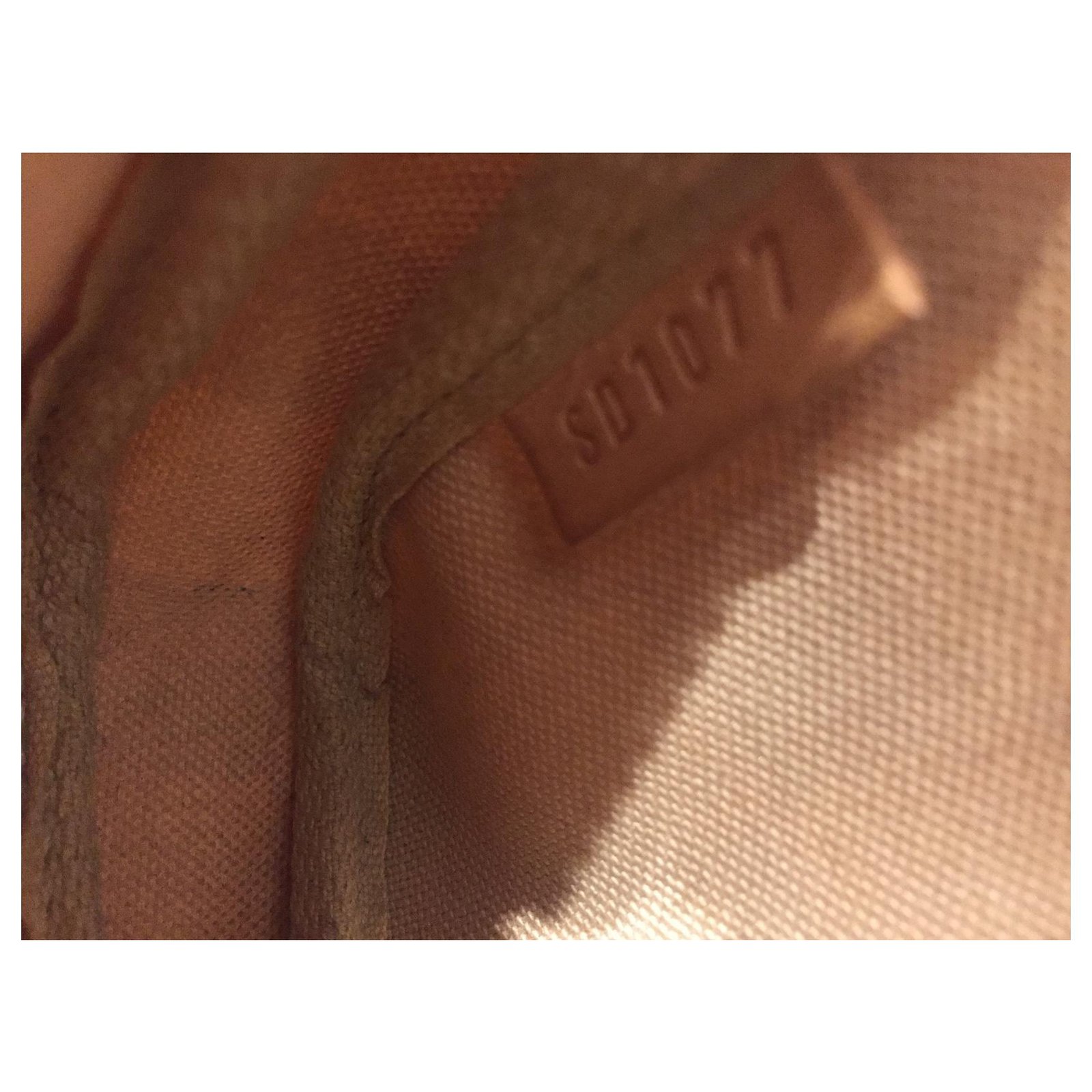 Louis Vuitton Mini Pochette Accessoires Damier Azur Canvas One Size Cloth  ref.1028866 - Joli Closet
