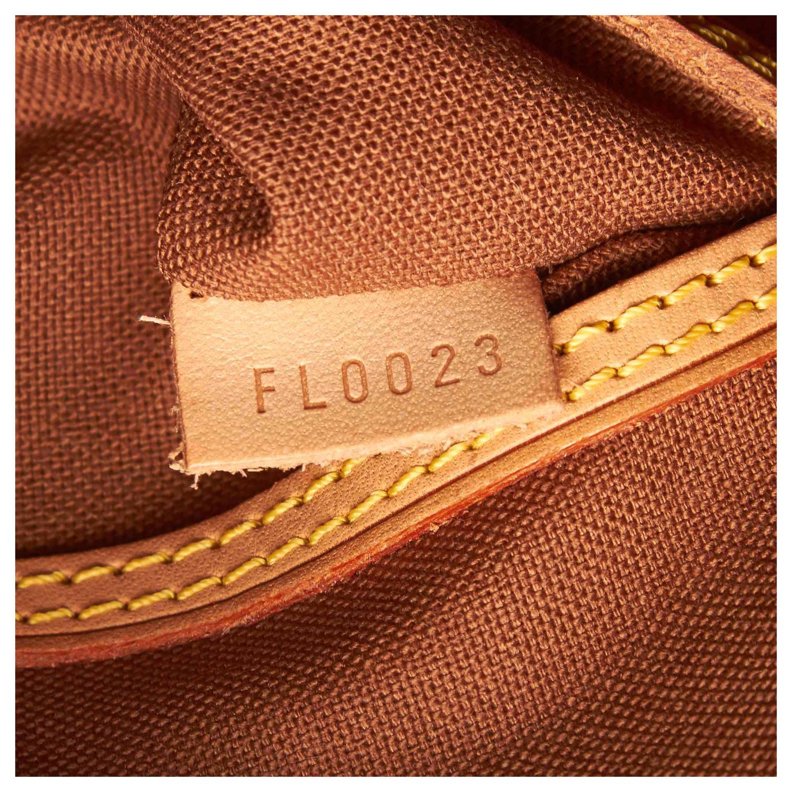 Louis Vuitton Brown Monogram Alma PM Leather Cloth ref.173845 - Joli Closet