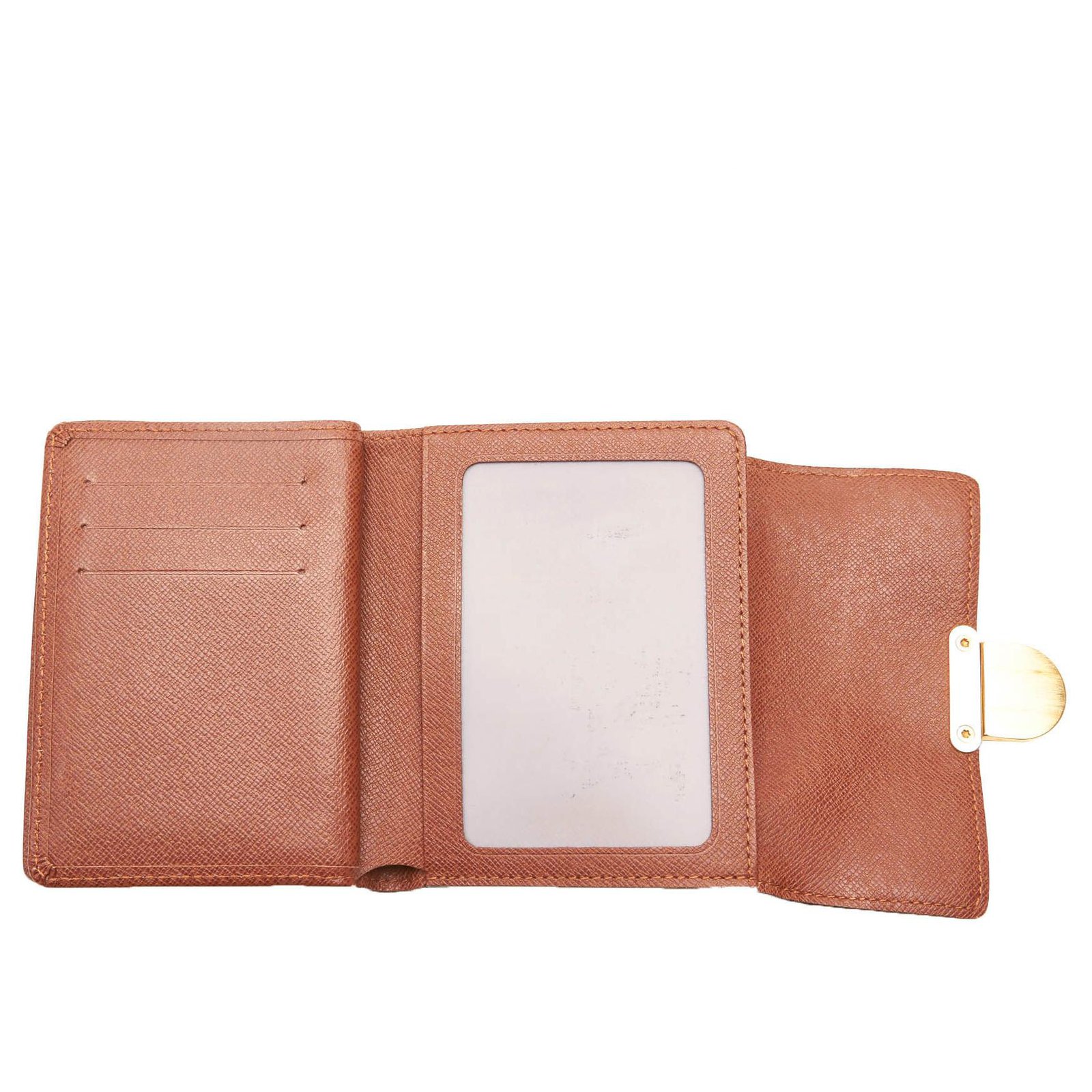 Zoé cloth wallet Louis Vuitton Brown in Cloth - 33487554