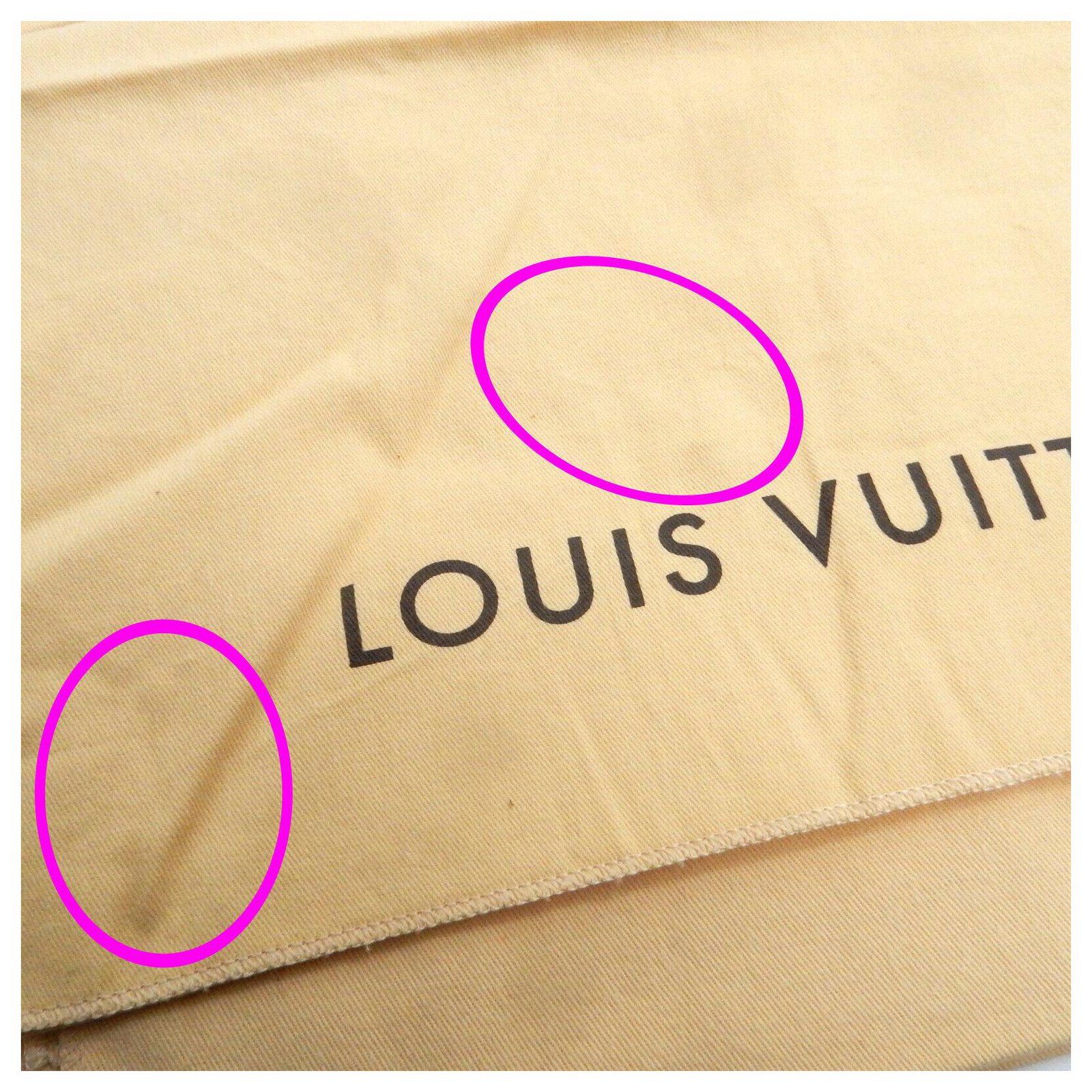Louis Vuitton Dust Cover Bag 413364/O see description