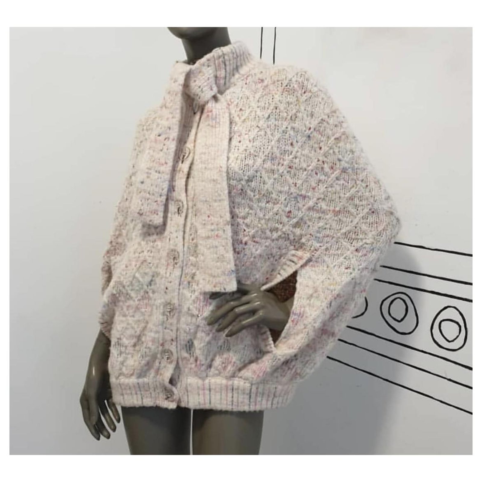 Chanel scarf Wool ref.488524 - Joli Closet