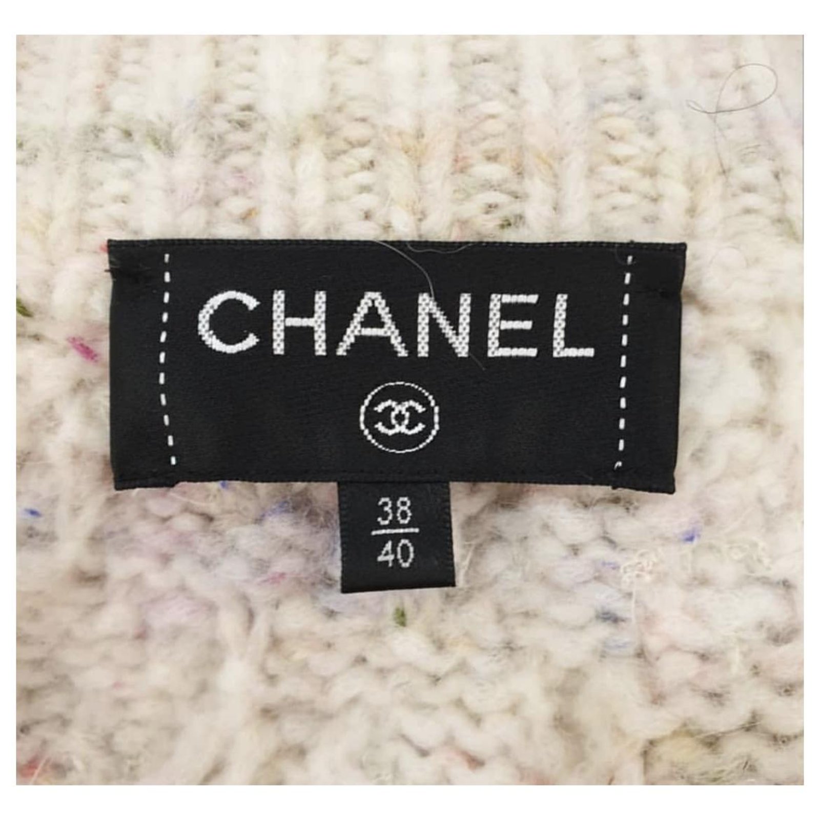 Chanel Cape Beige Wool ref.174275 - Joli Closet