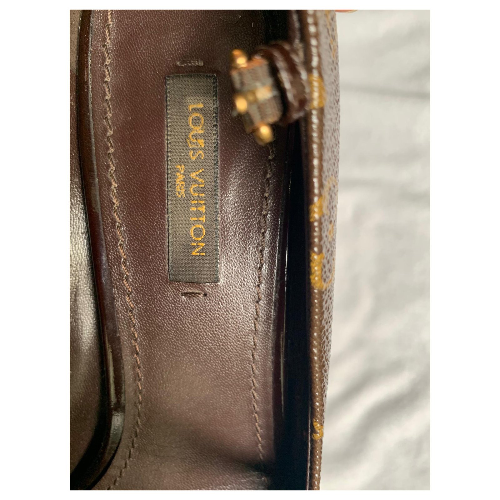 Louis Vuitton Heels Dark brown Leather ref.175180 - Joli Closet
