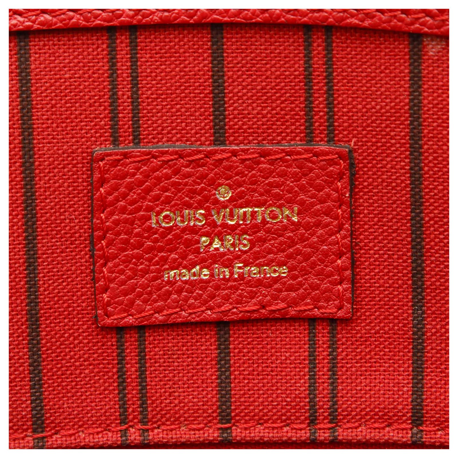 Louis Vuitton Monogram Mini Empreinte Pont Neuf M41747 Red Leather  Pony-style calfskin ref.924928 - Joli Closet