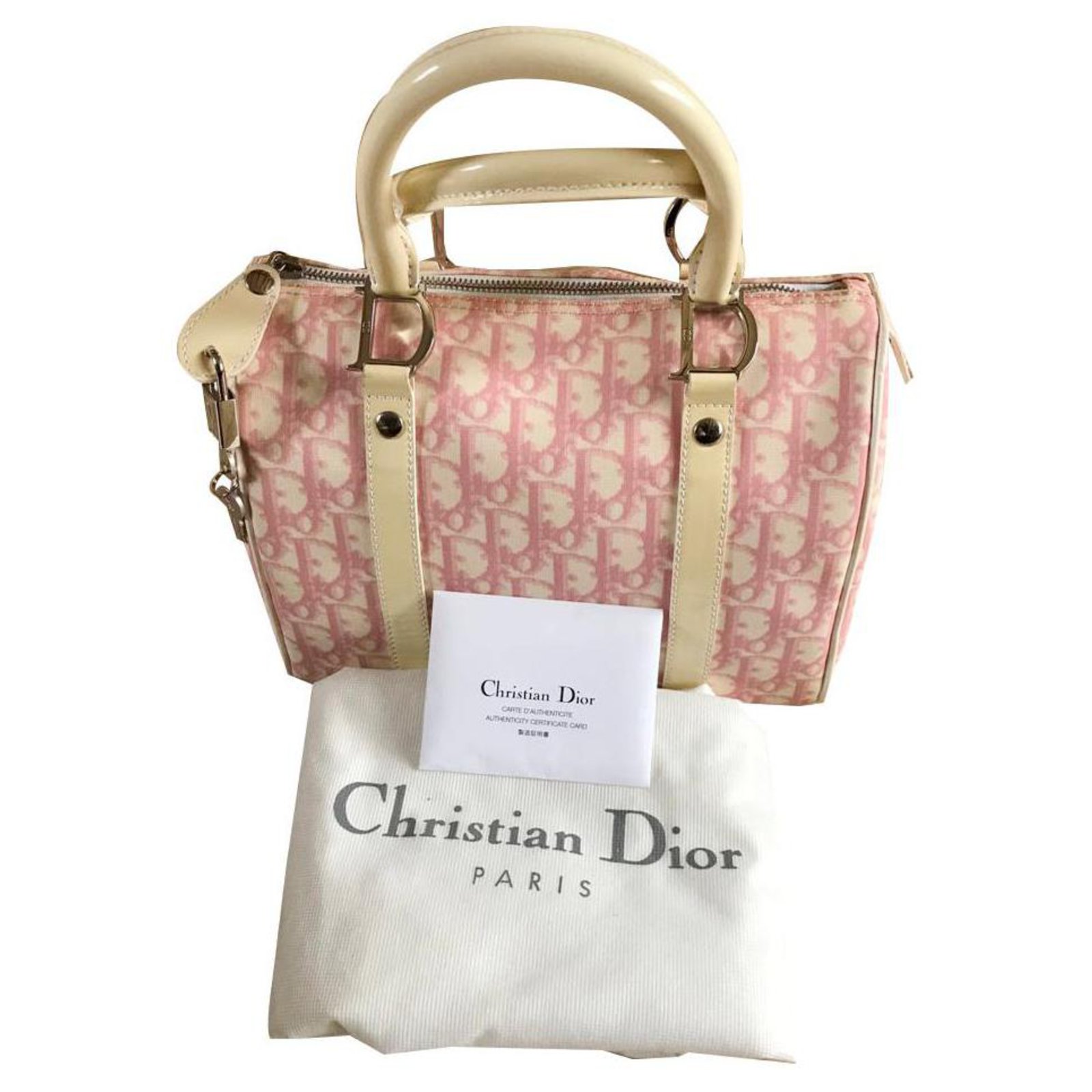 Christian Dior Pink Monogram Speedy Bag on Mercari