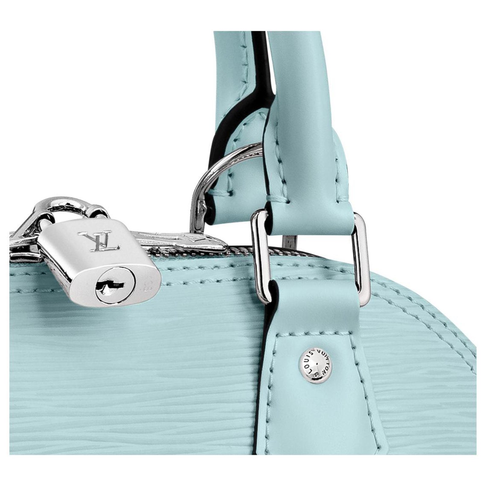 Louis Vuitton Alma Blue Cloth ref.306463 - Joli Closet