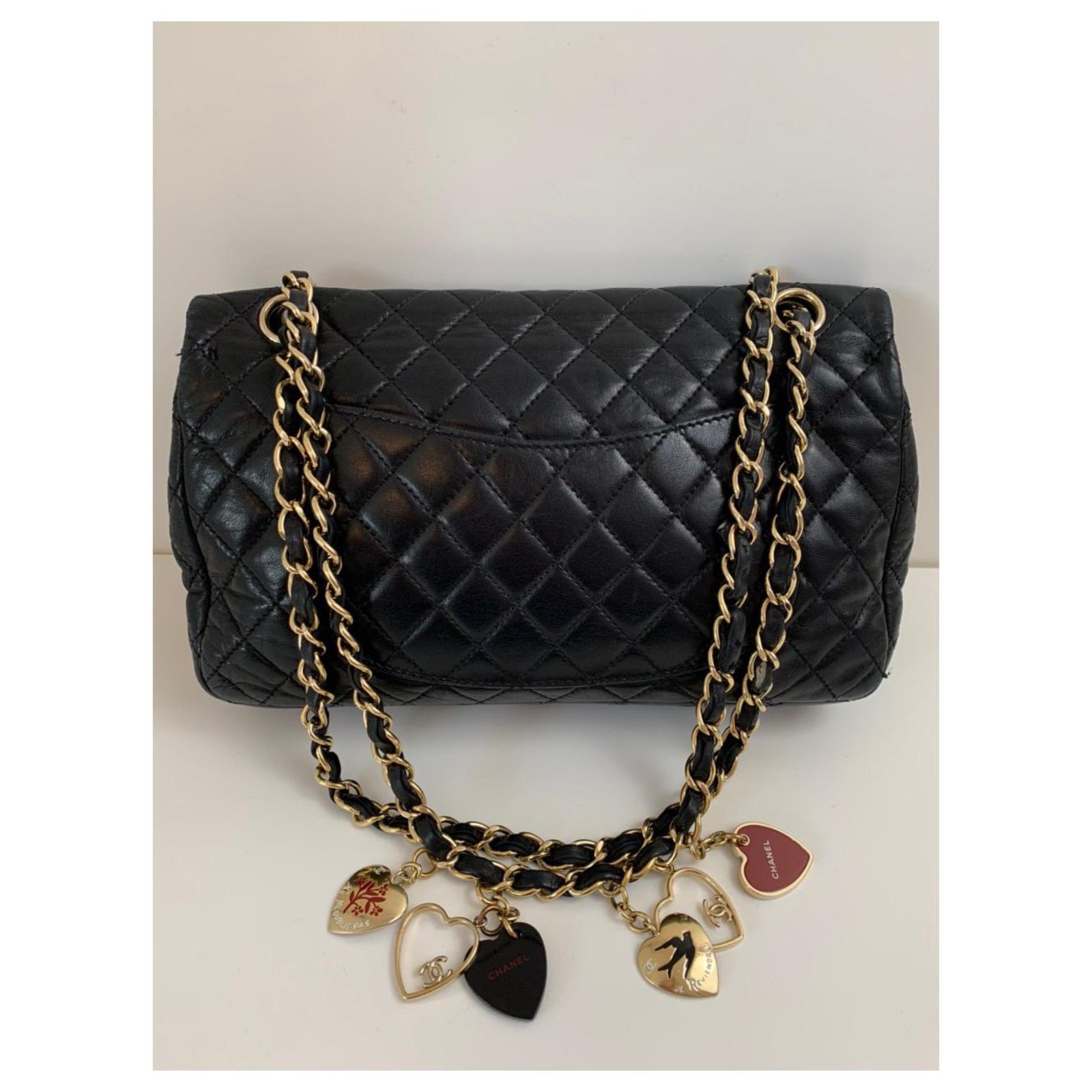 Timeless Chanel Black Leather ref.178092 - Joli Closet