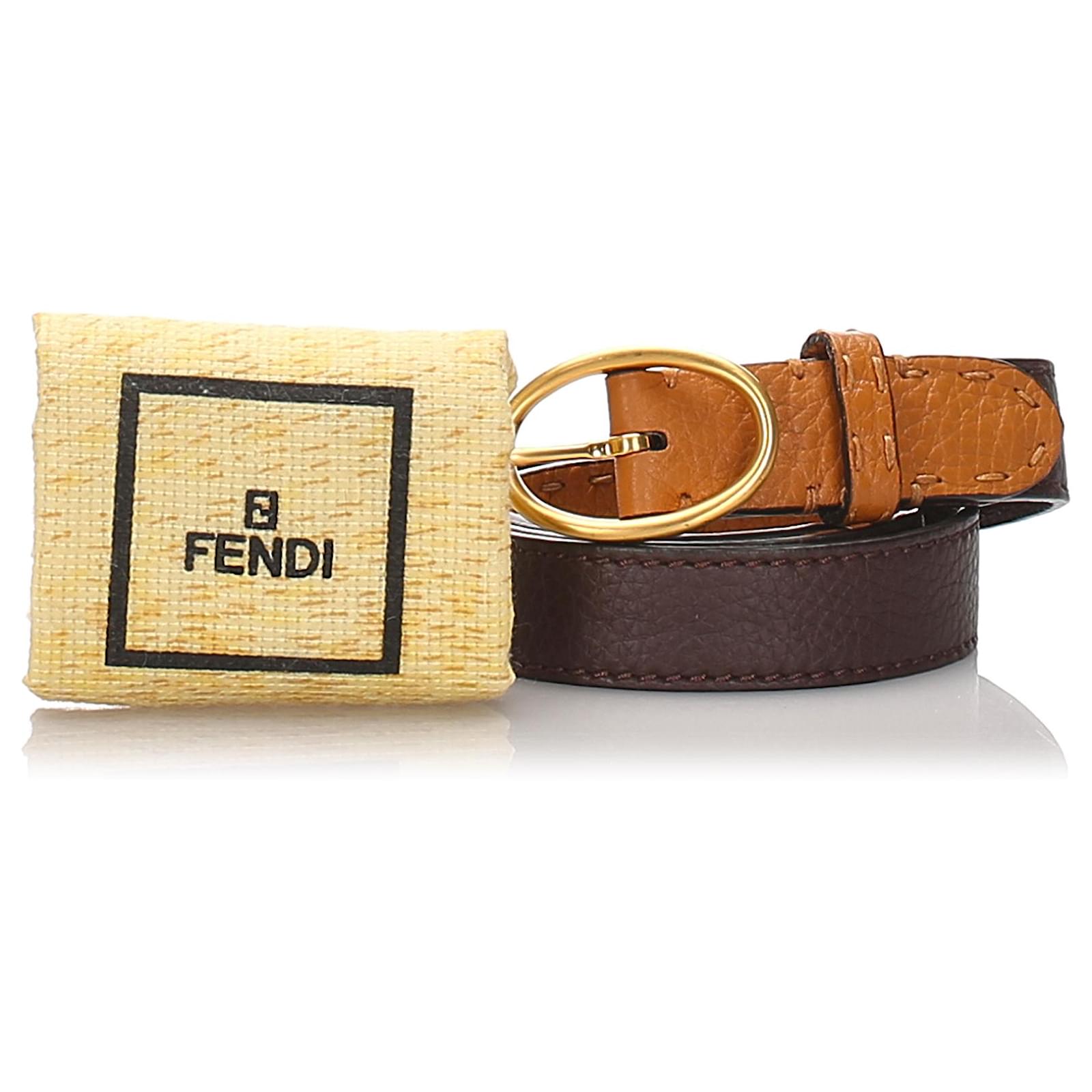 Large ceinture vintage en cuir reconstitué de Roxy - Canada